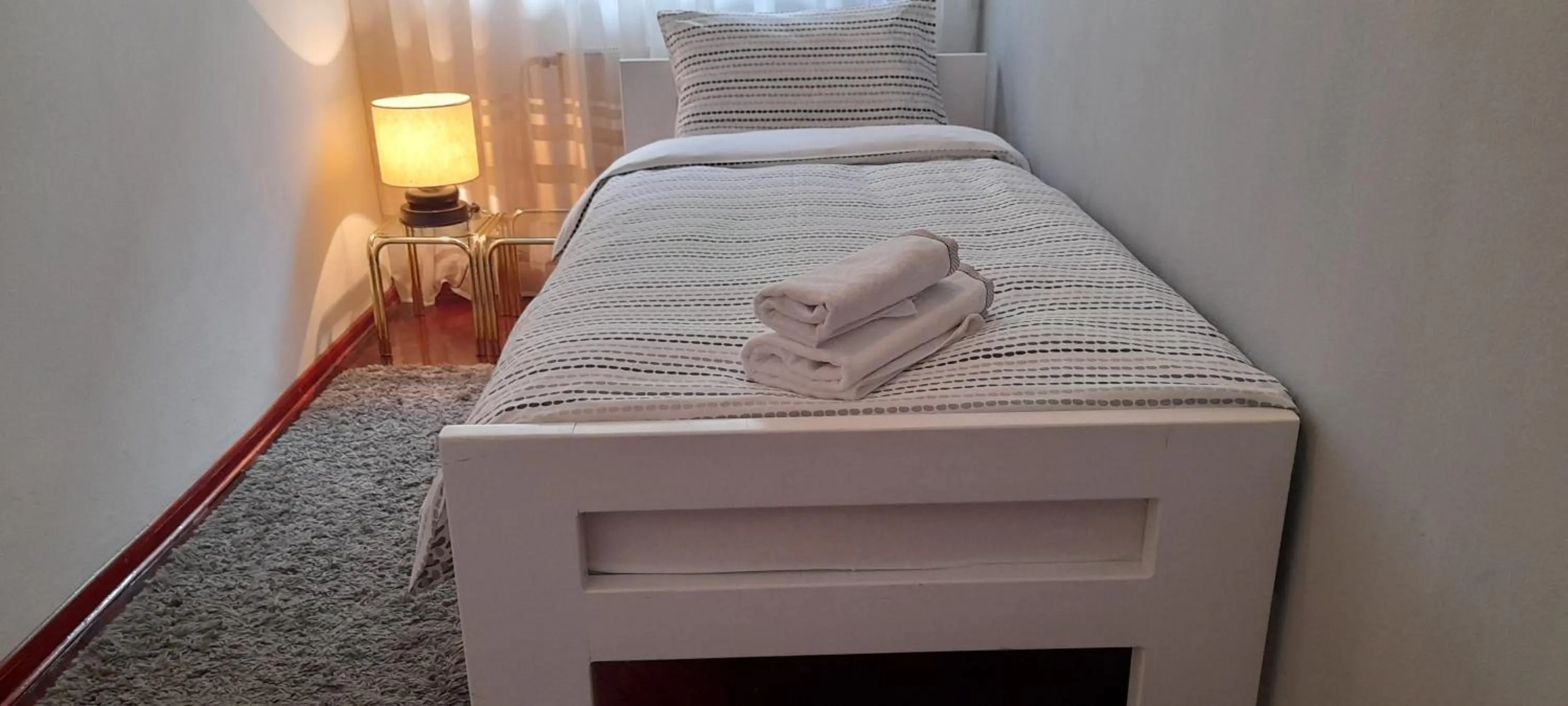 Bed in Apartment Dok