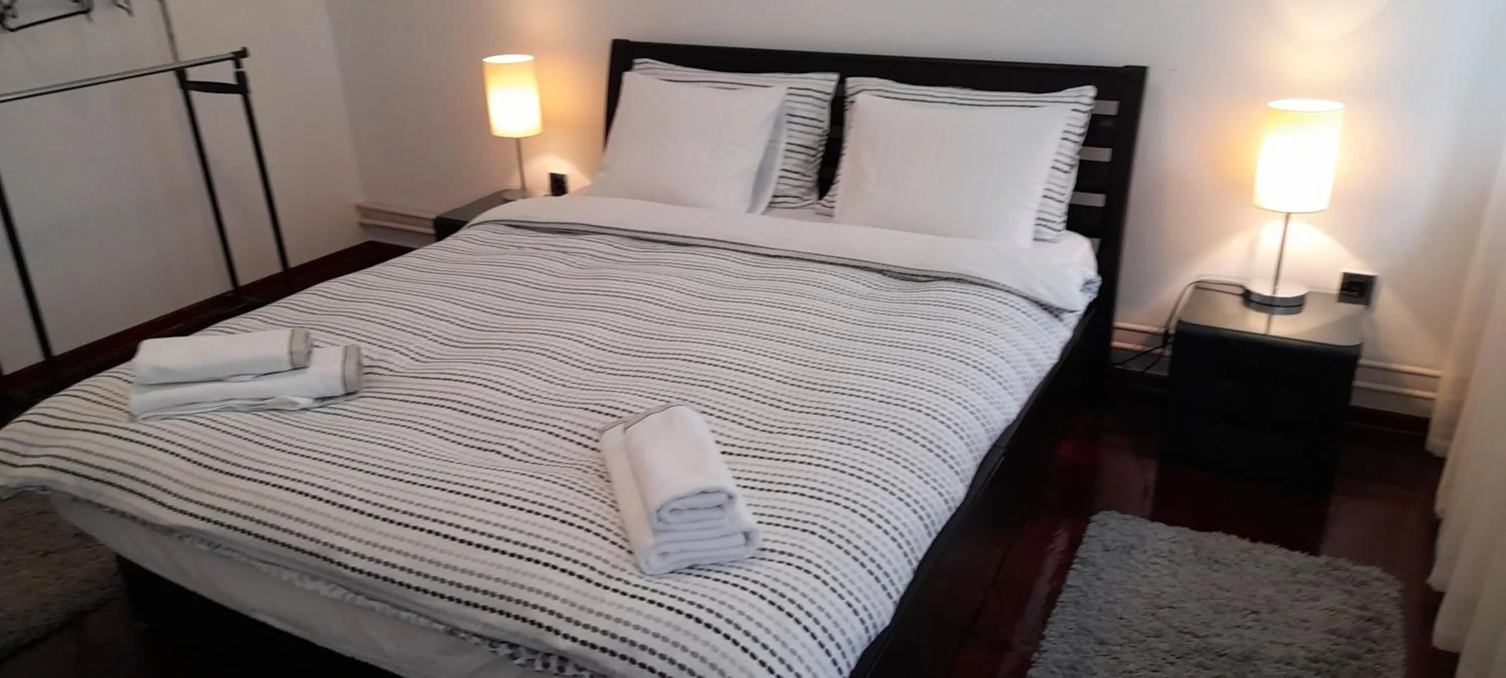 Bed in Apartment Dok