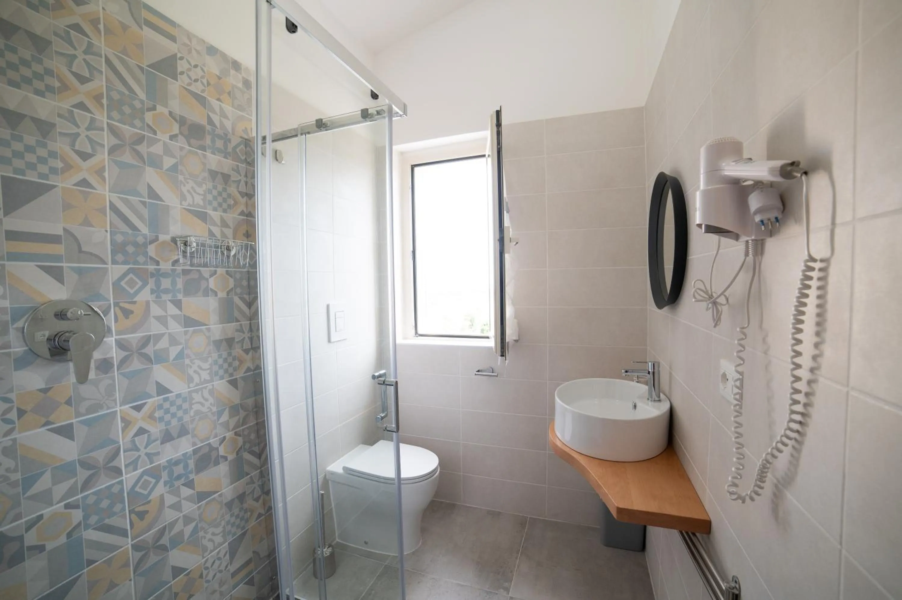 Shower in B&B Belvedere