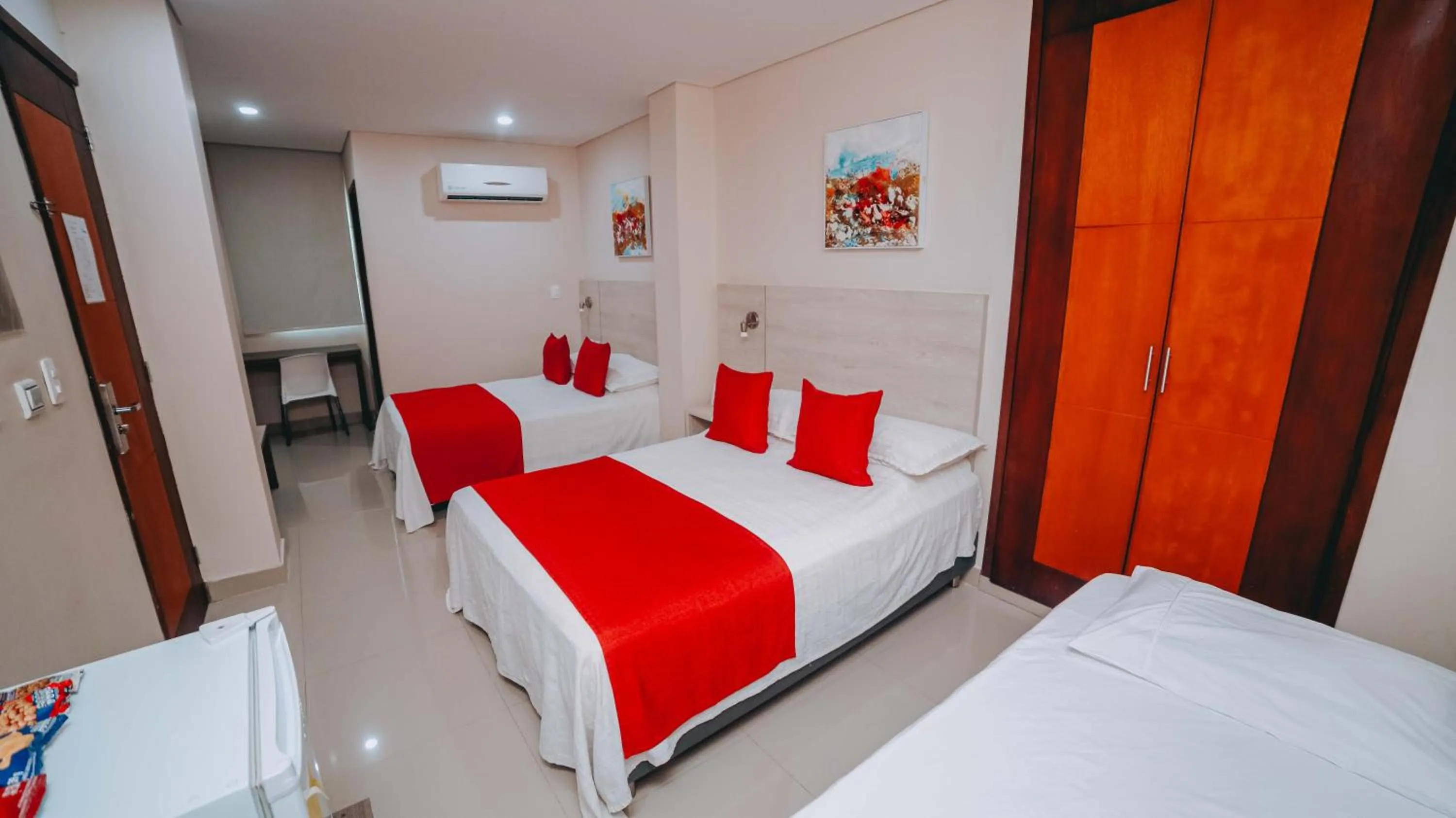 Bed in Hotel Seven Monteria