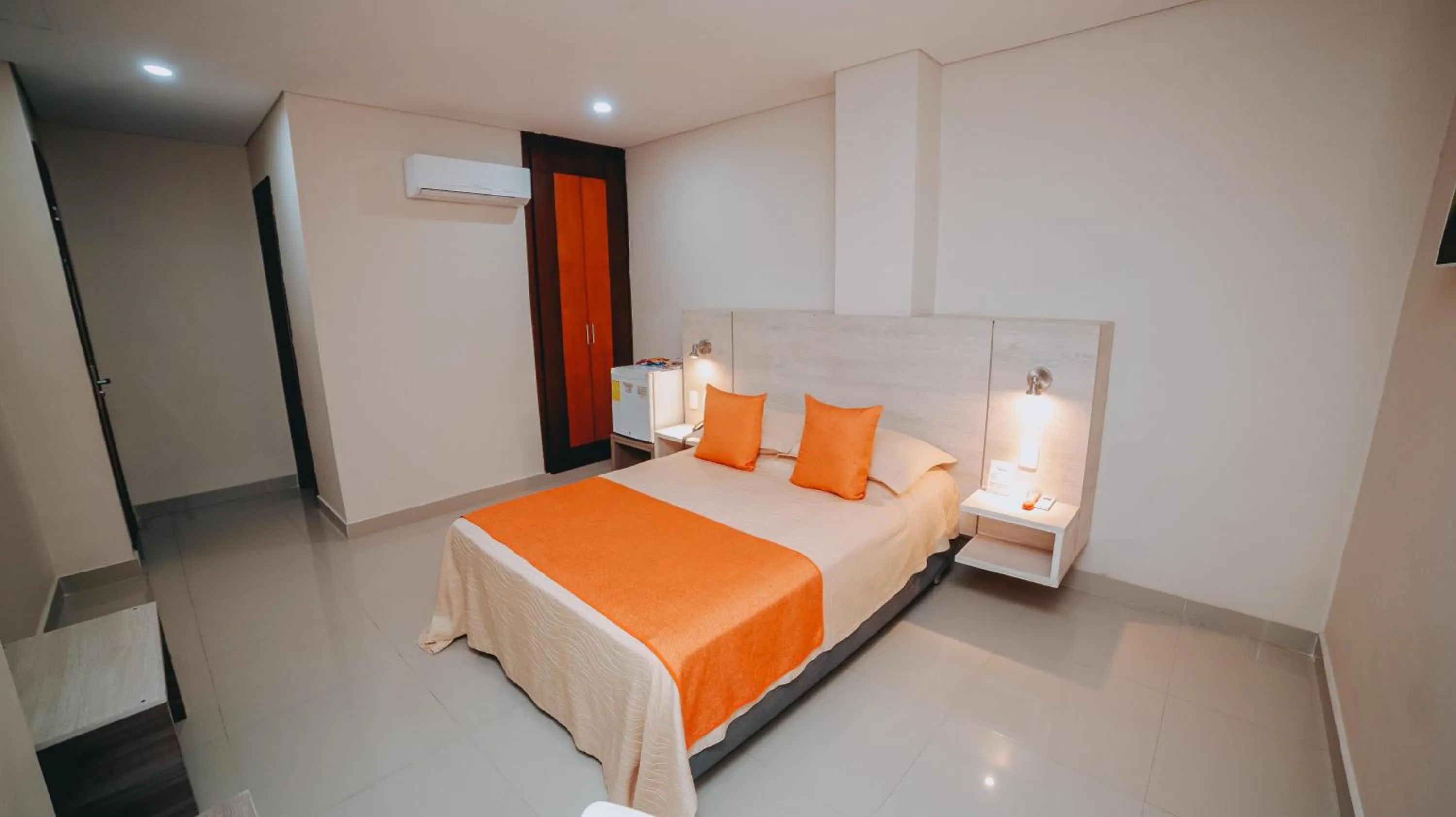 Bed in Hotel Seven Monteria