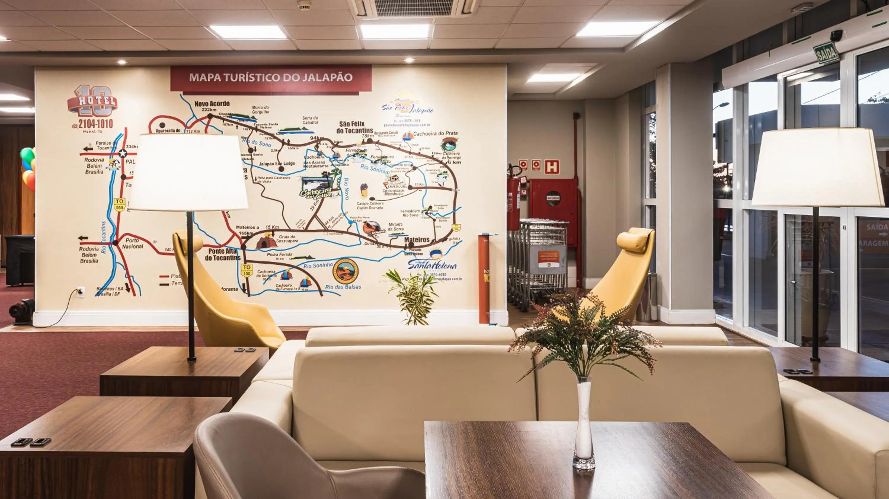 Lobby or reception in Hotel 10 Palmas