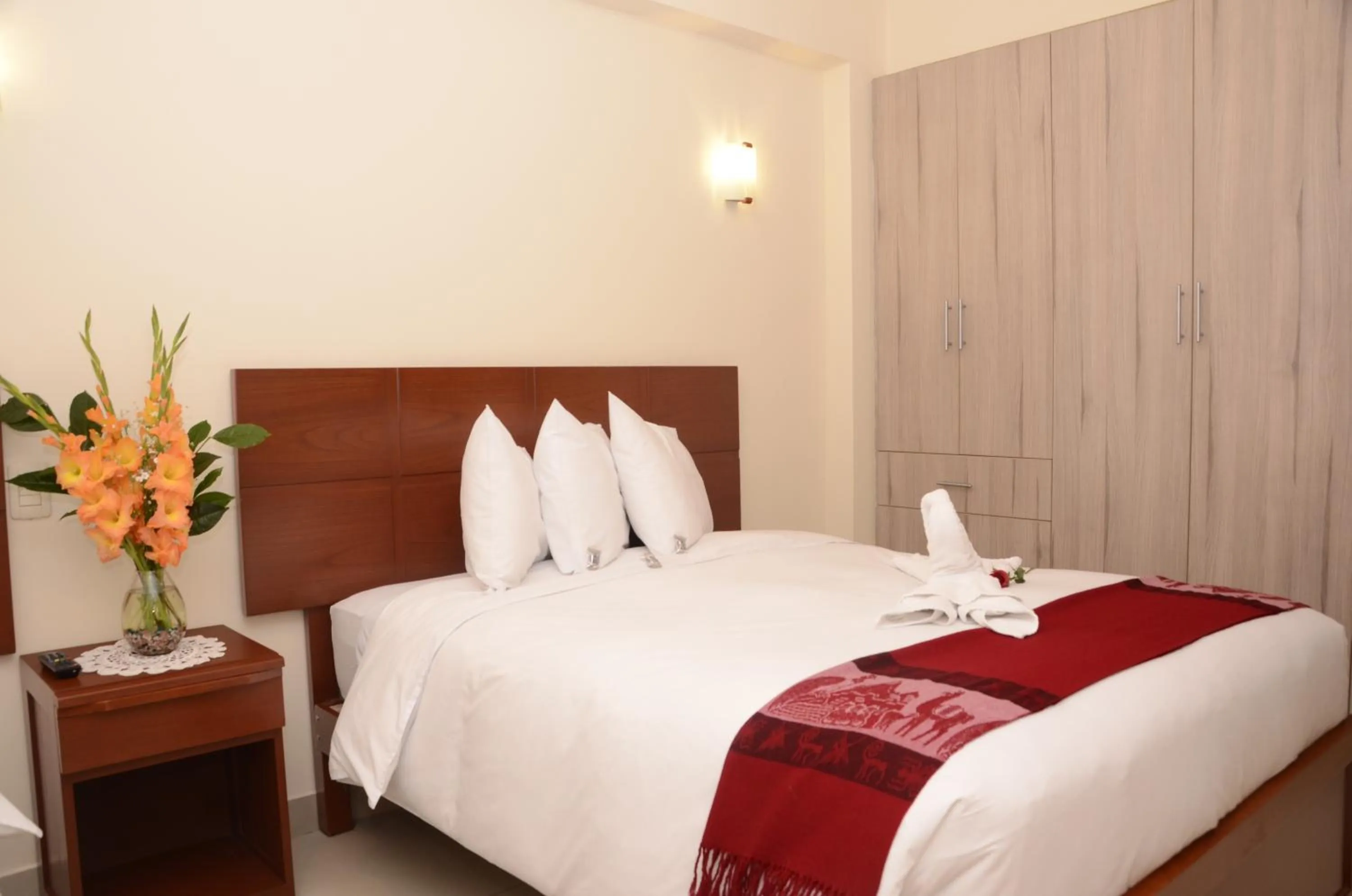 Bed in Casa Real Hoteles