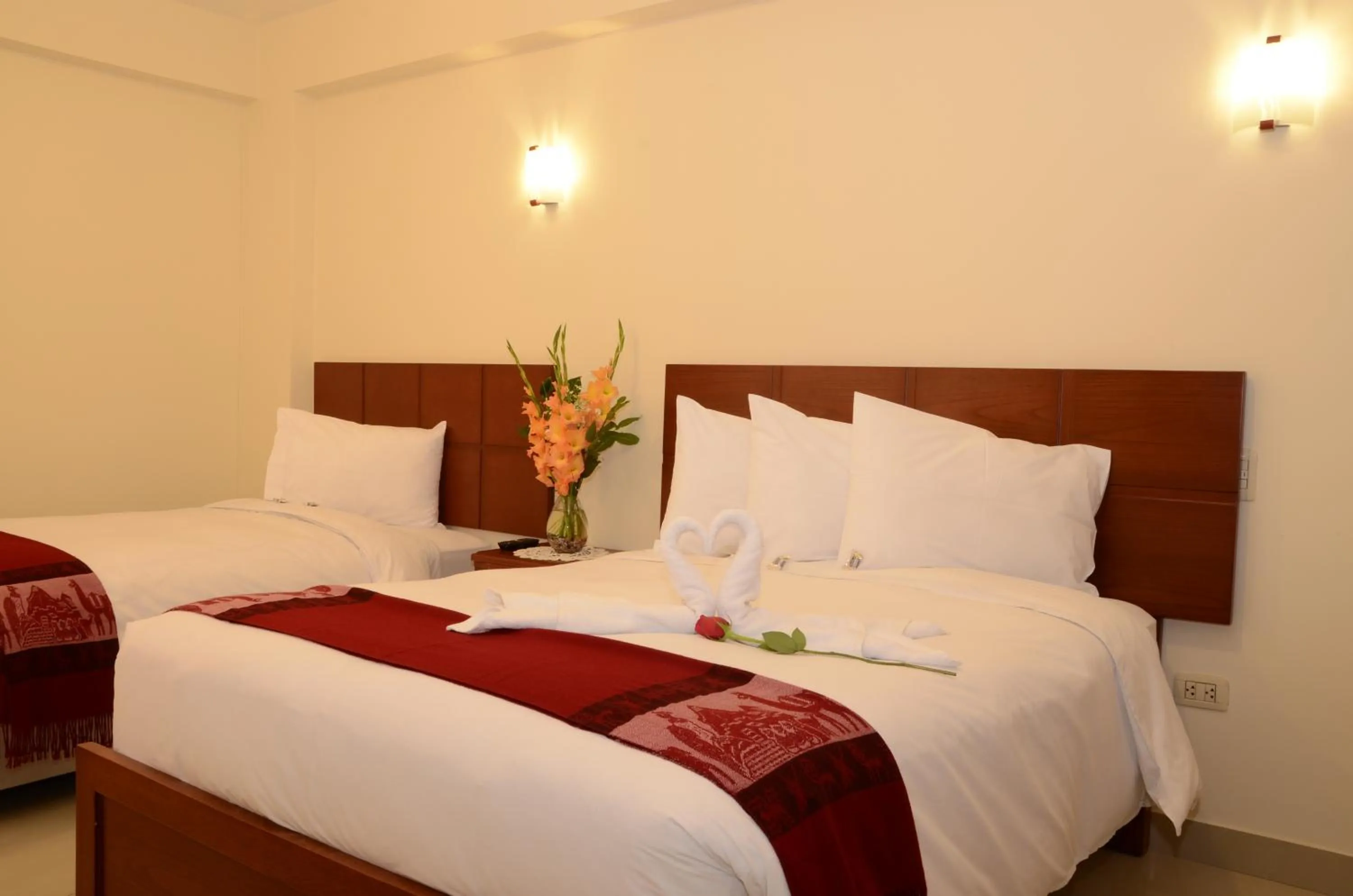 Bed in Casa Real Hoteles