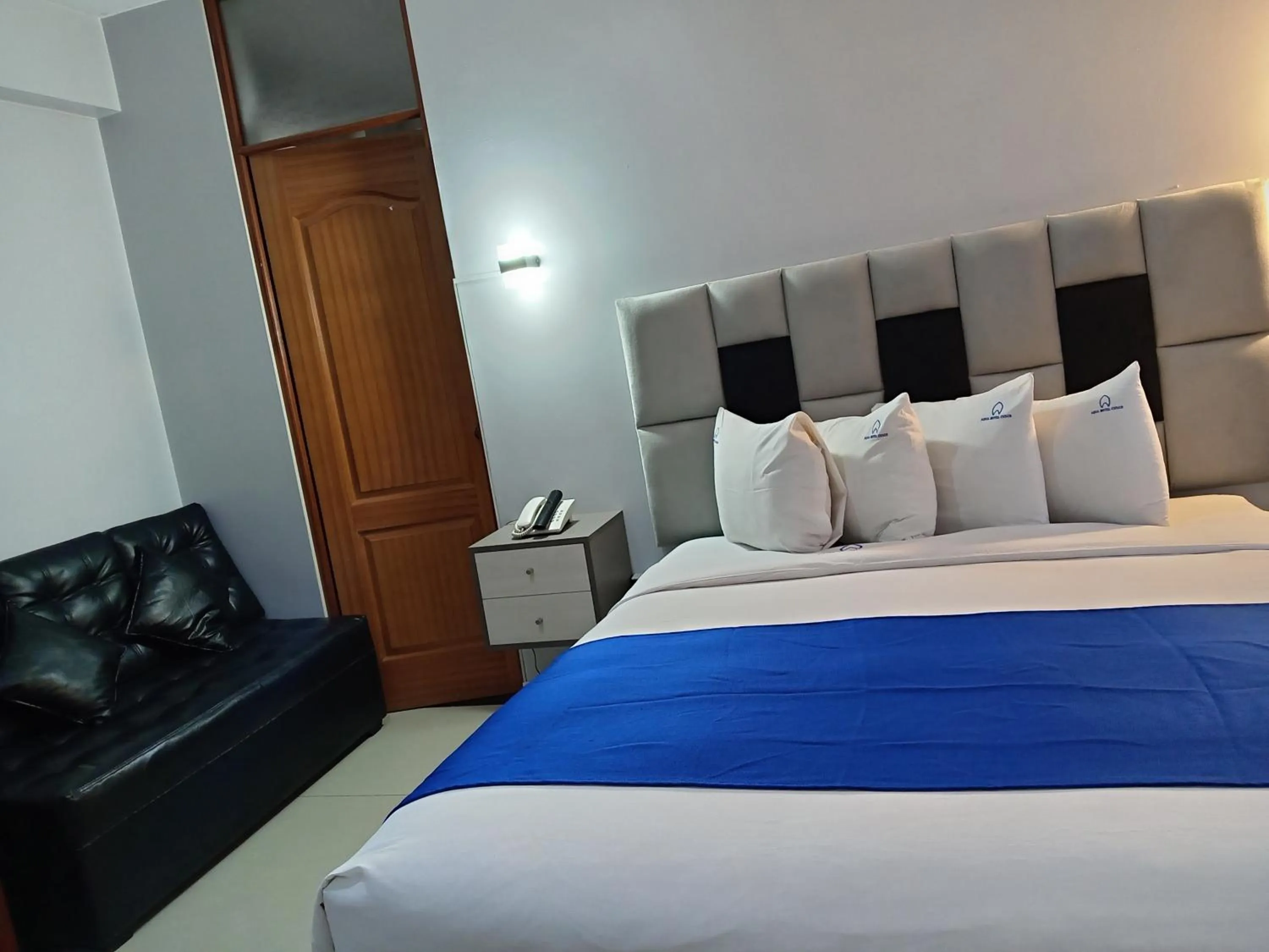 Bed in Aqua Hotel Cusco