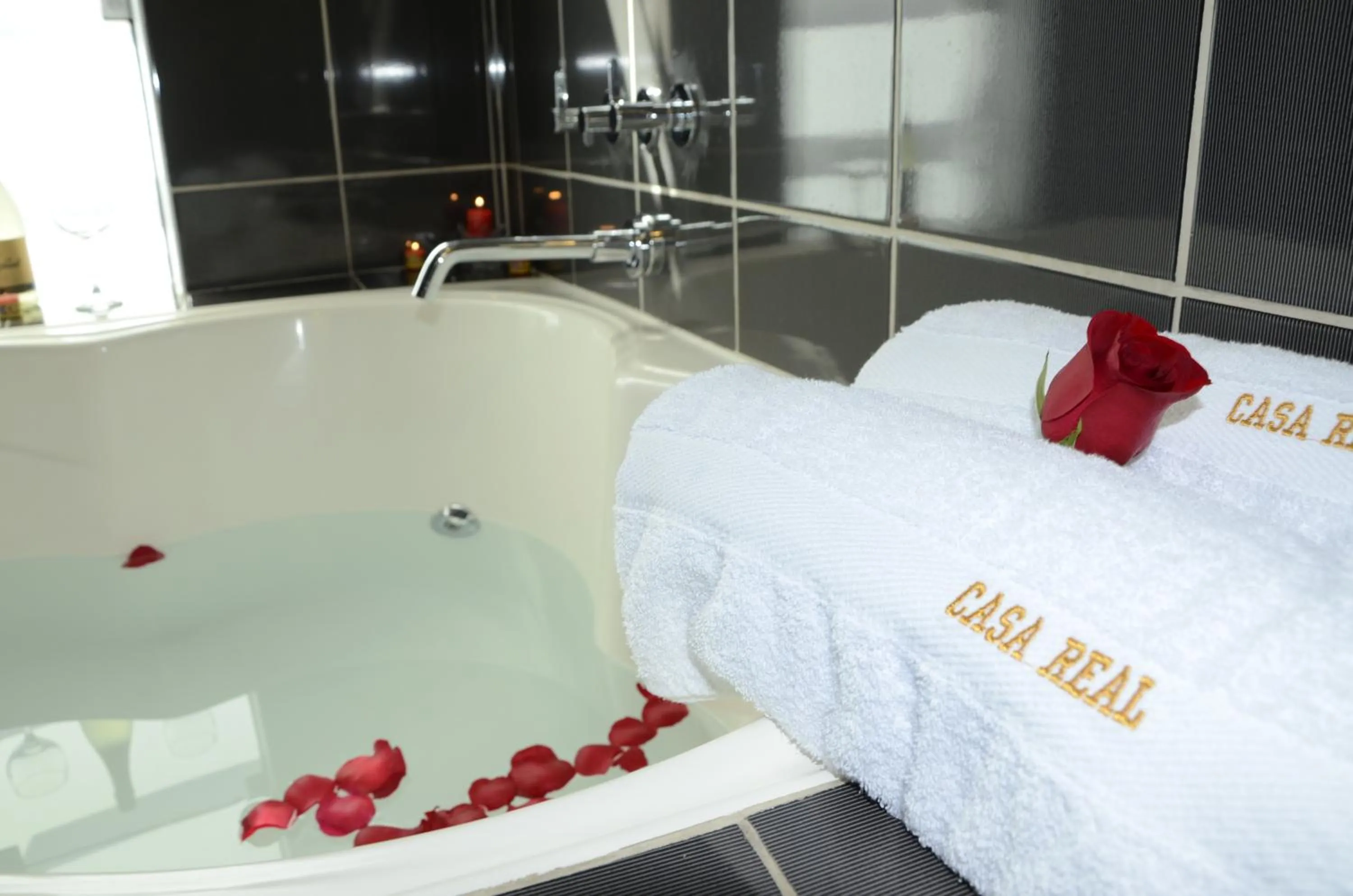 Bathroom in Casa Real Hoteles