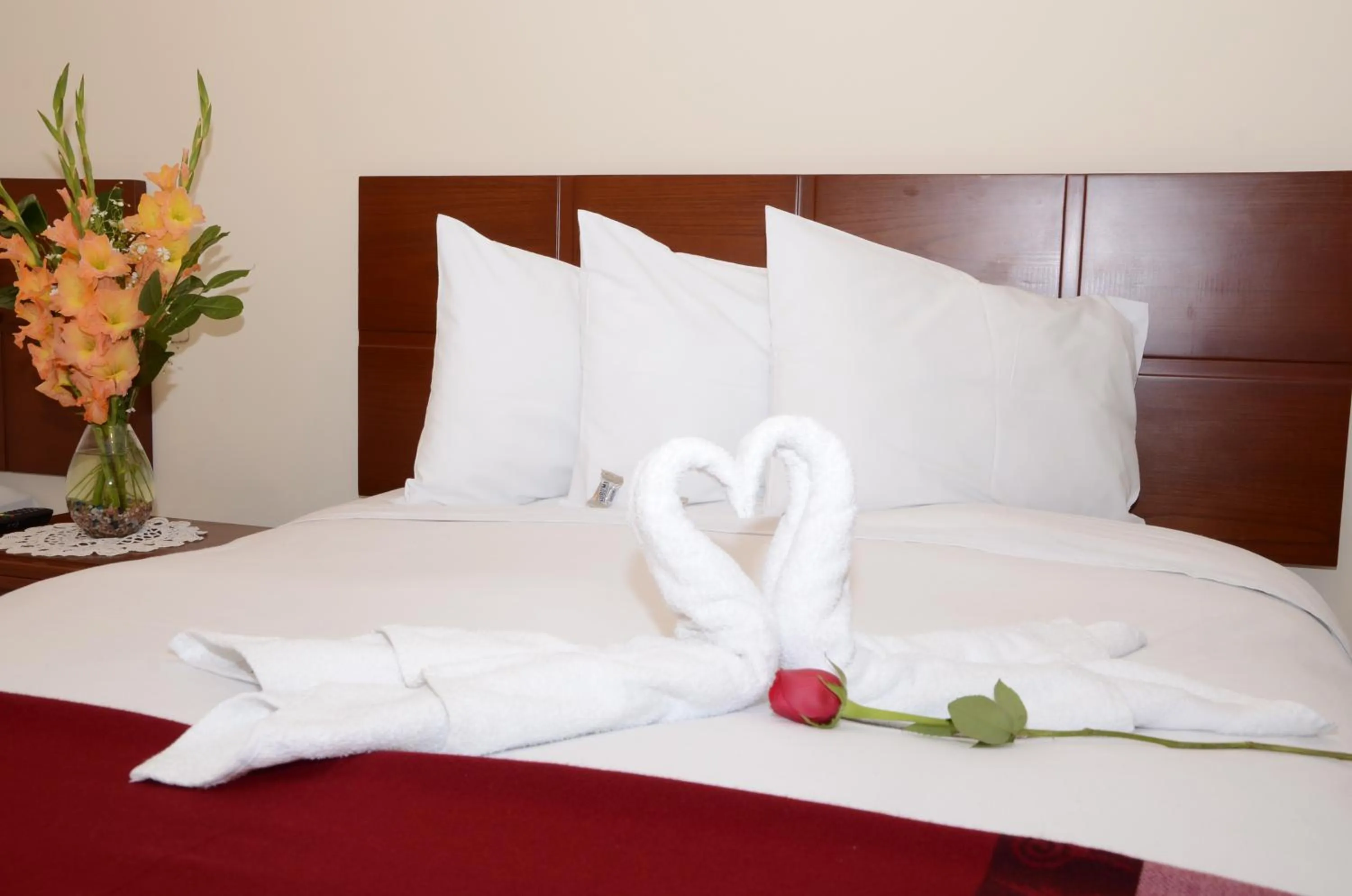 Bed in Casa Real Hoteles