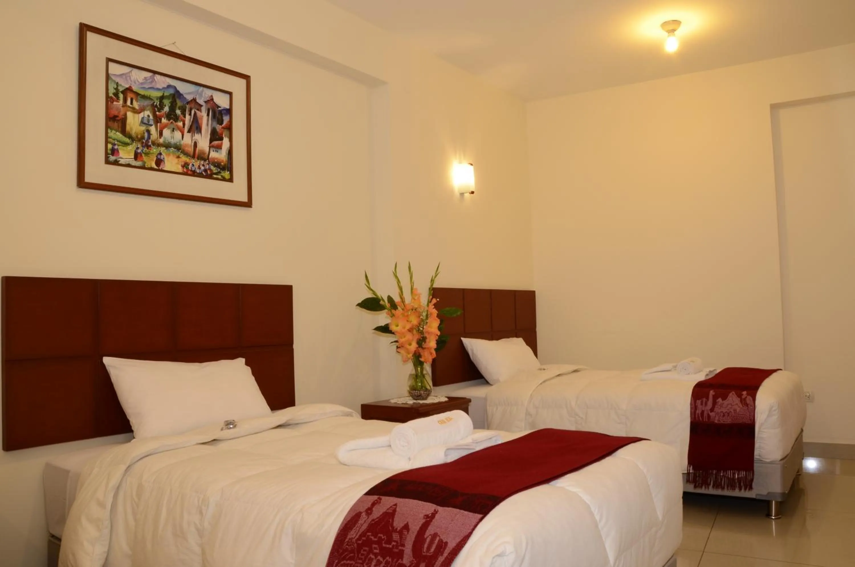 Bed in Casa Real Hoteles