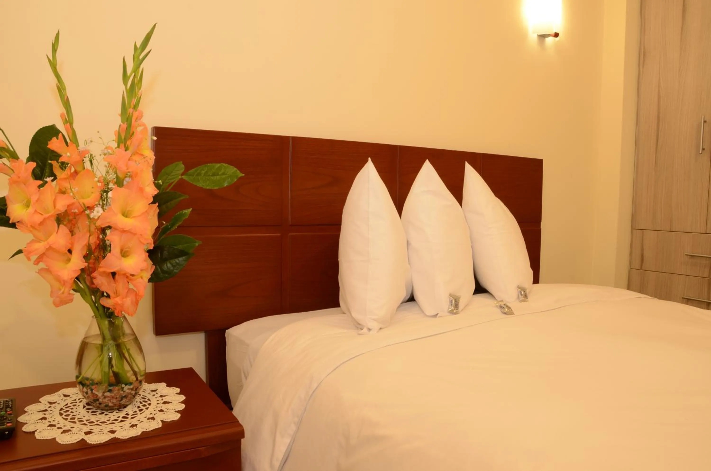 Bed in Casa Real Hoteles