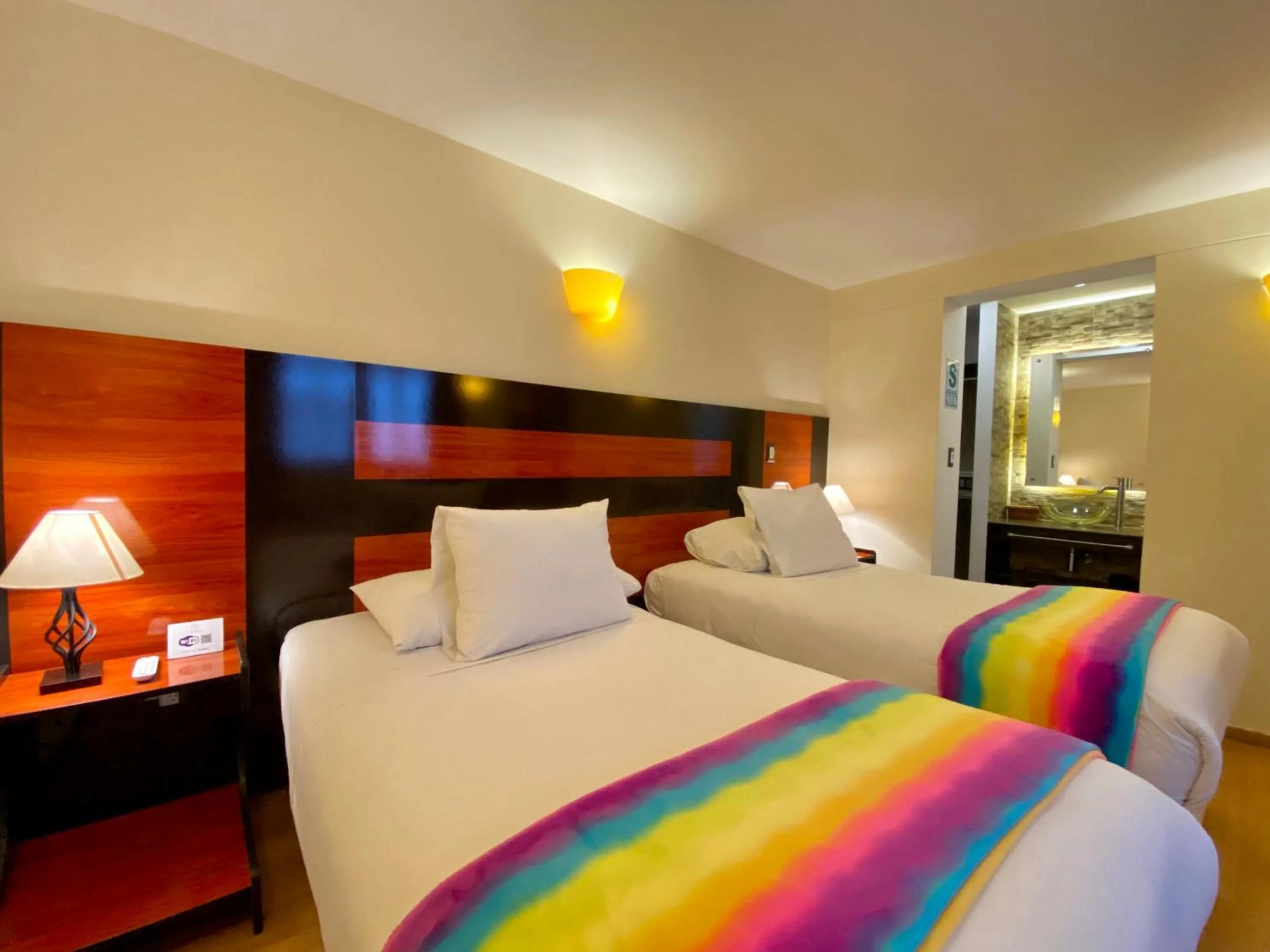 Bed in Mistico San Blas Boutique