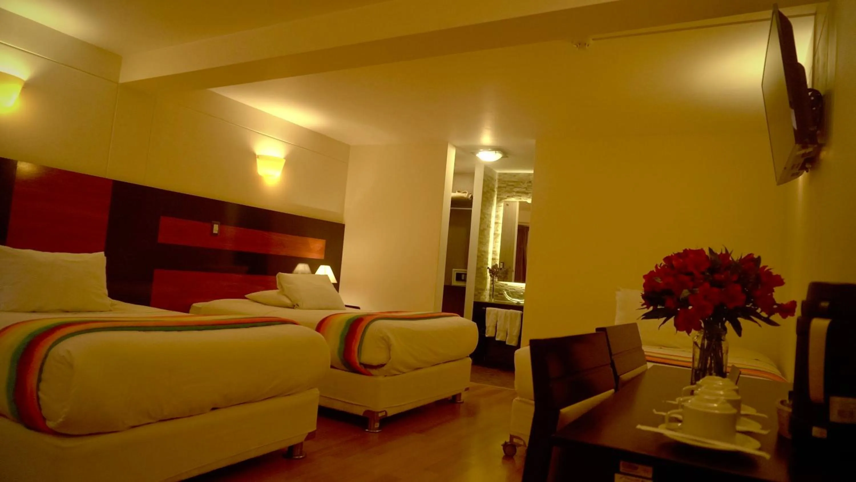 Bed in Mistico San Blas Boutique