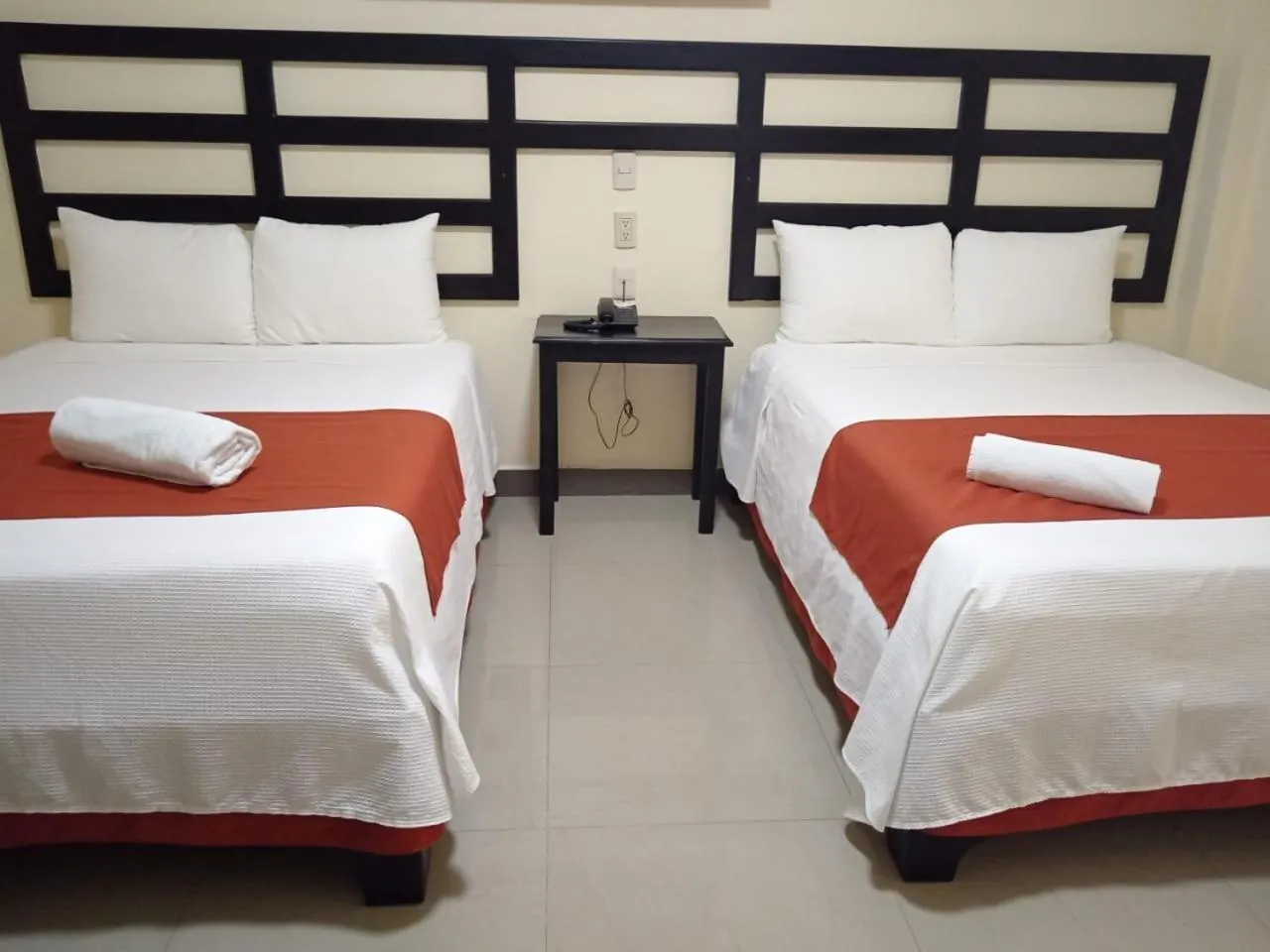 Bed in Hotel Castillo Del Rey