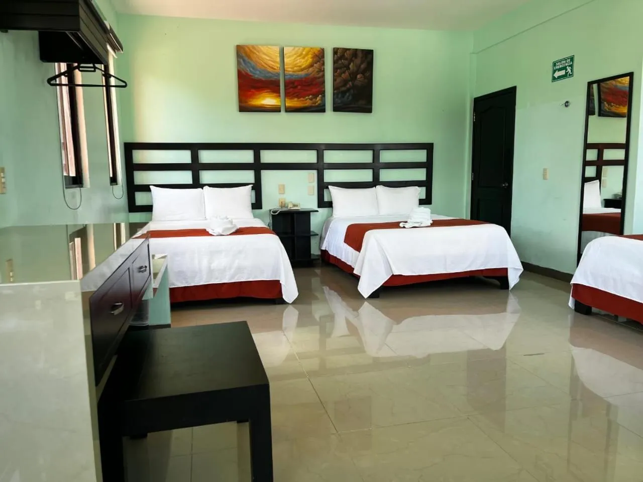 Bed in Hotel Castillo Del Rey