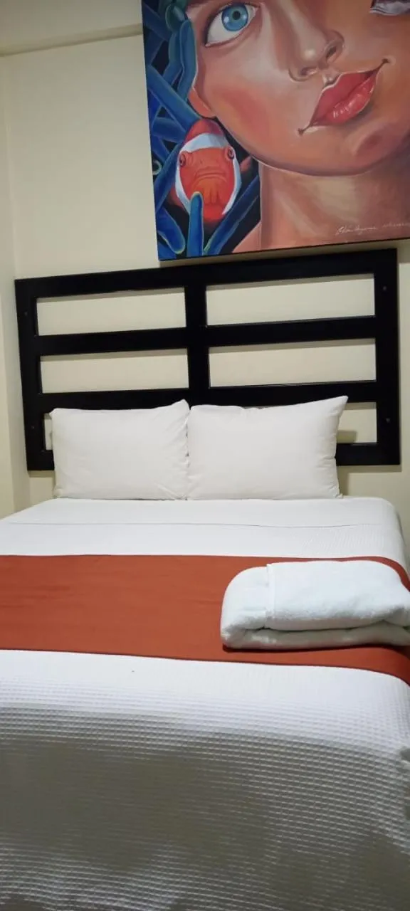 Bed in Hotel Castillo Del Rey