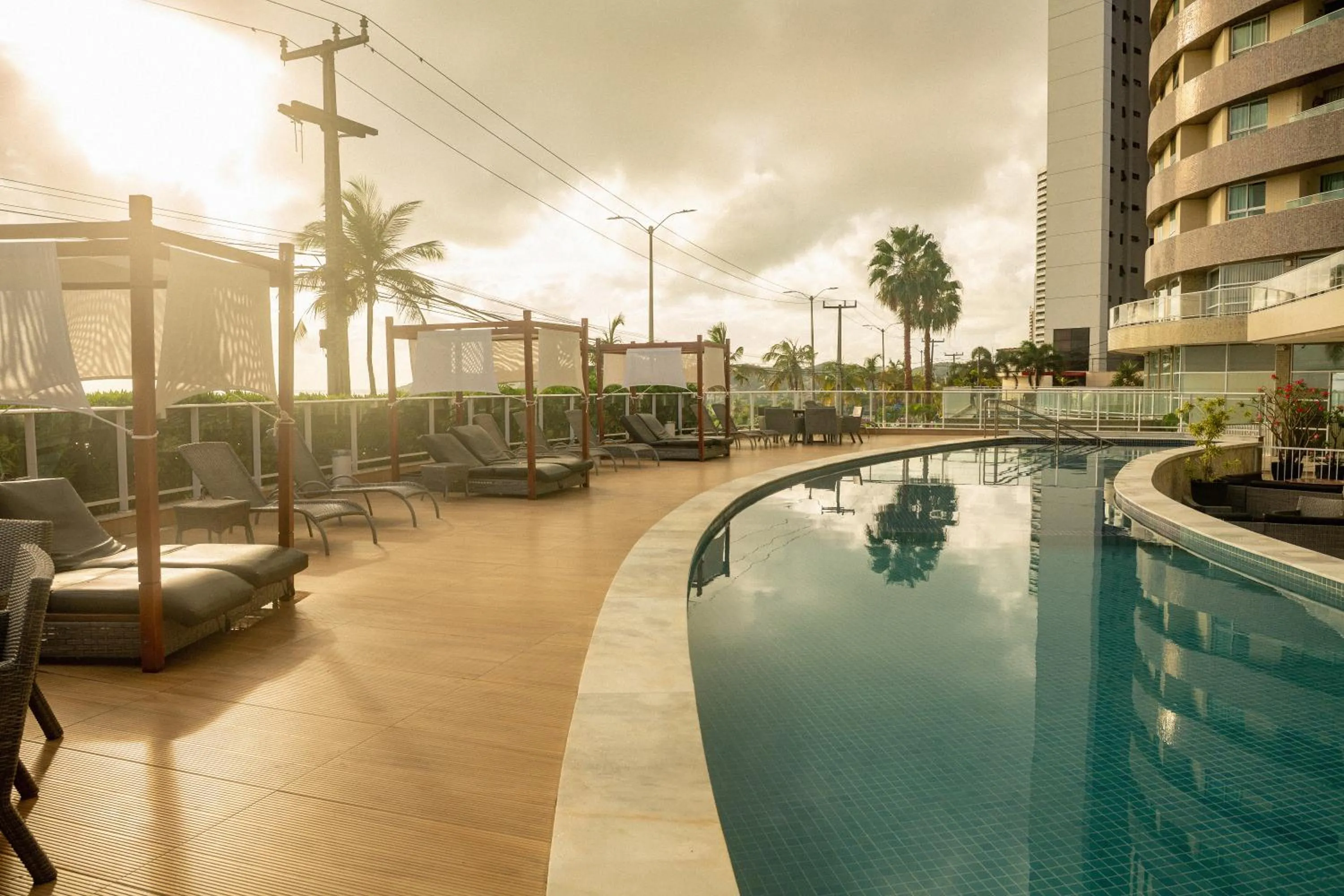 Swimming pool in Golden Tulip Natal Ponta Negra