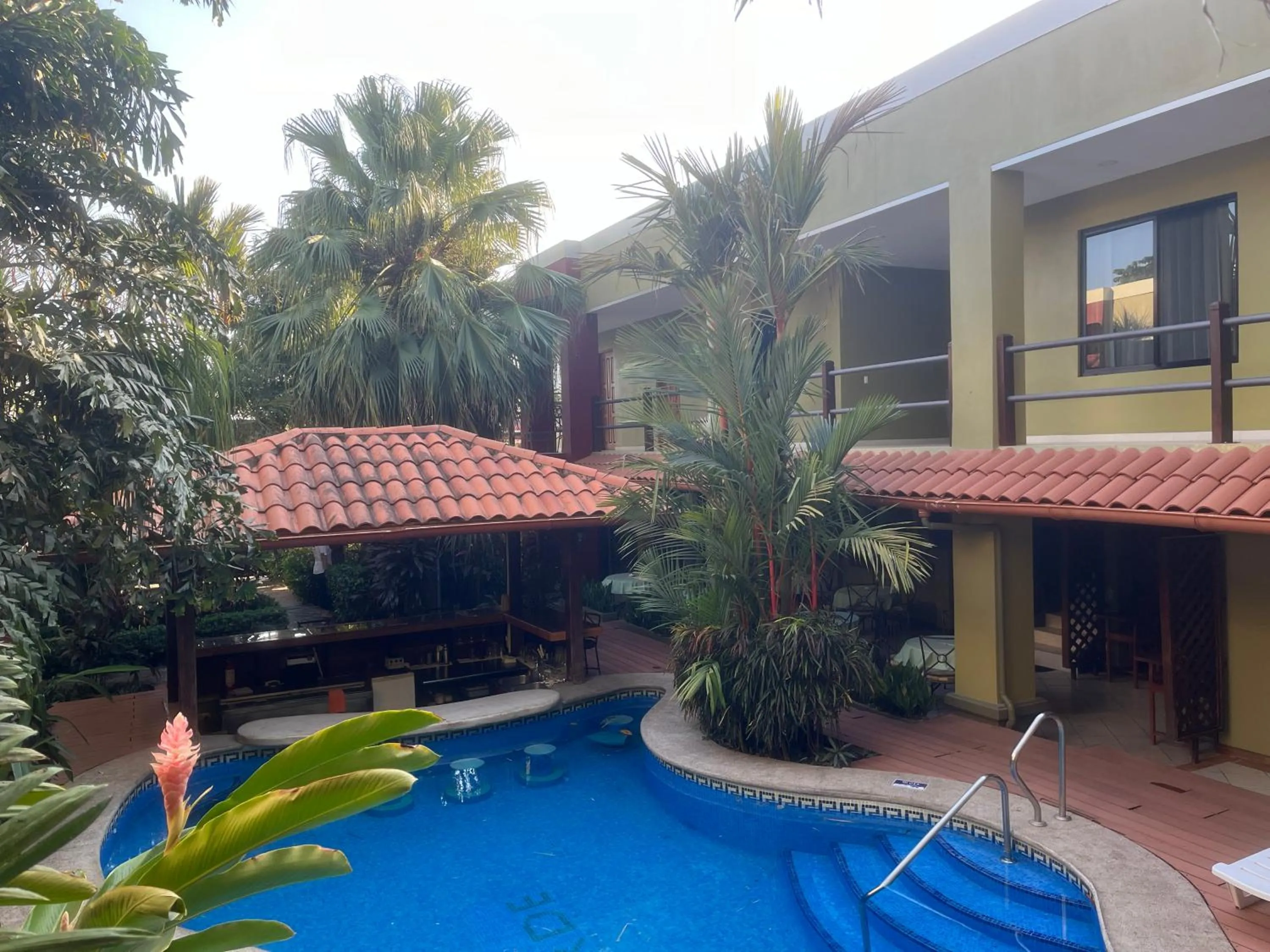 Property building in Hotel Iguana Verde