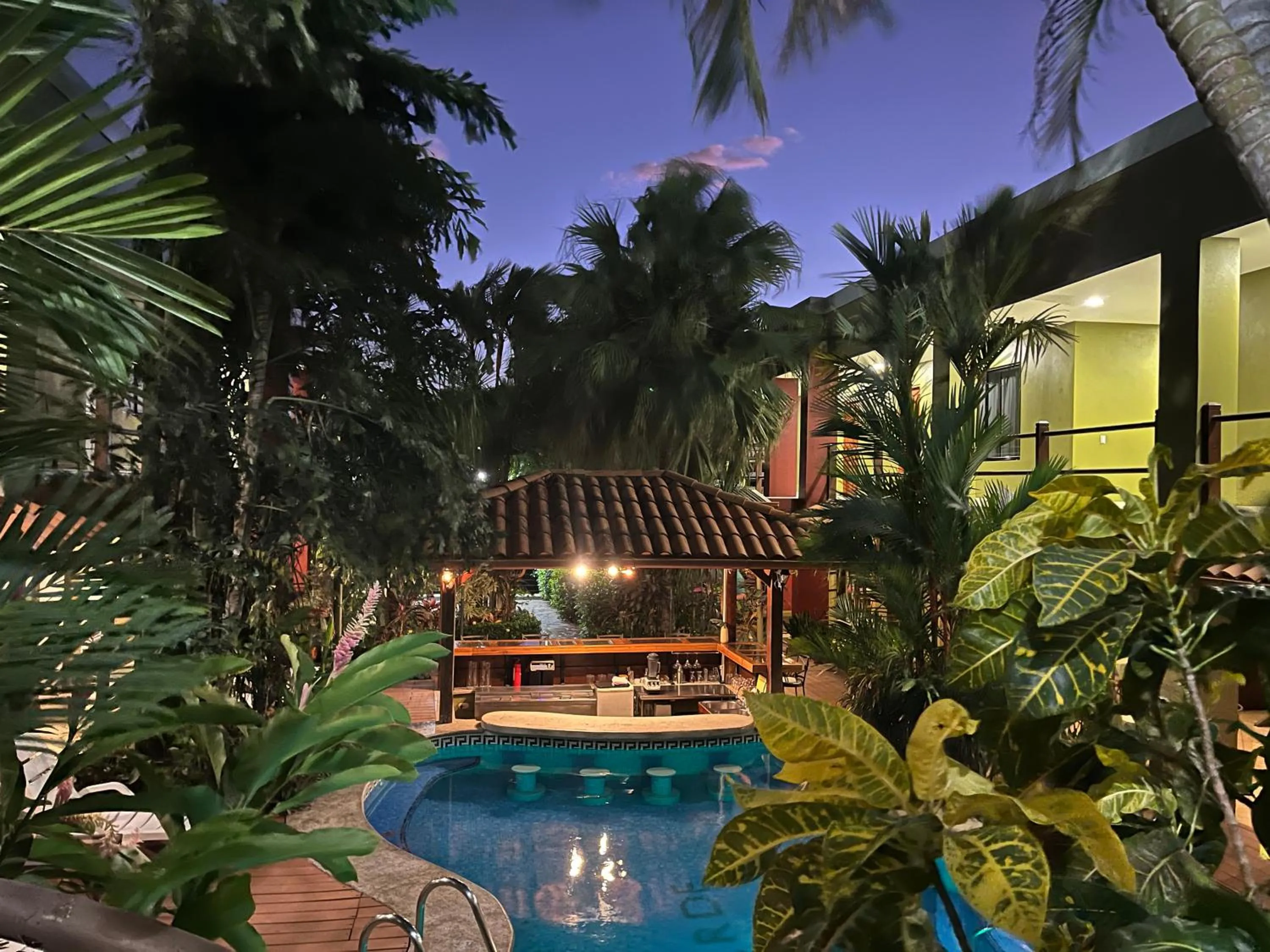 Night in Hotel Iguana Verde