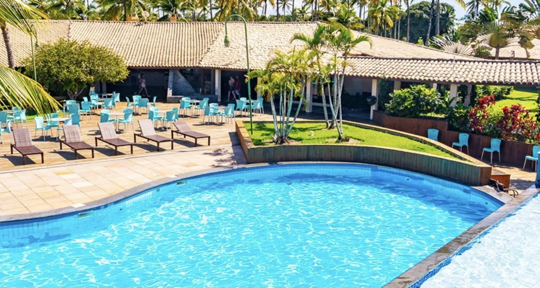 Pool view in Porto Seguro Eco Bahia Hotel