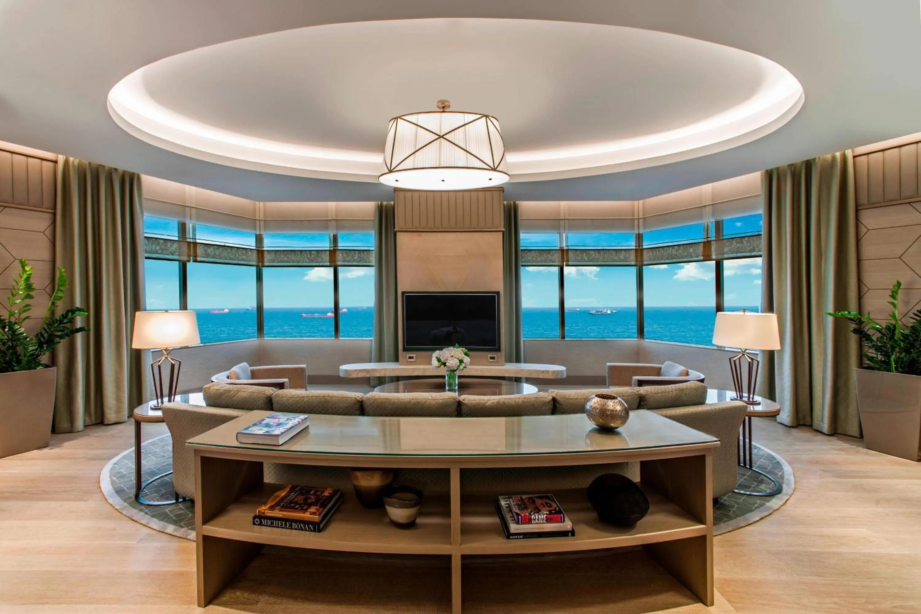 Living room in Renaissance Polat Istanbul Hotel