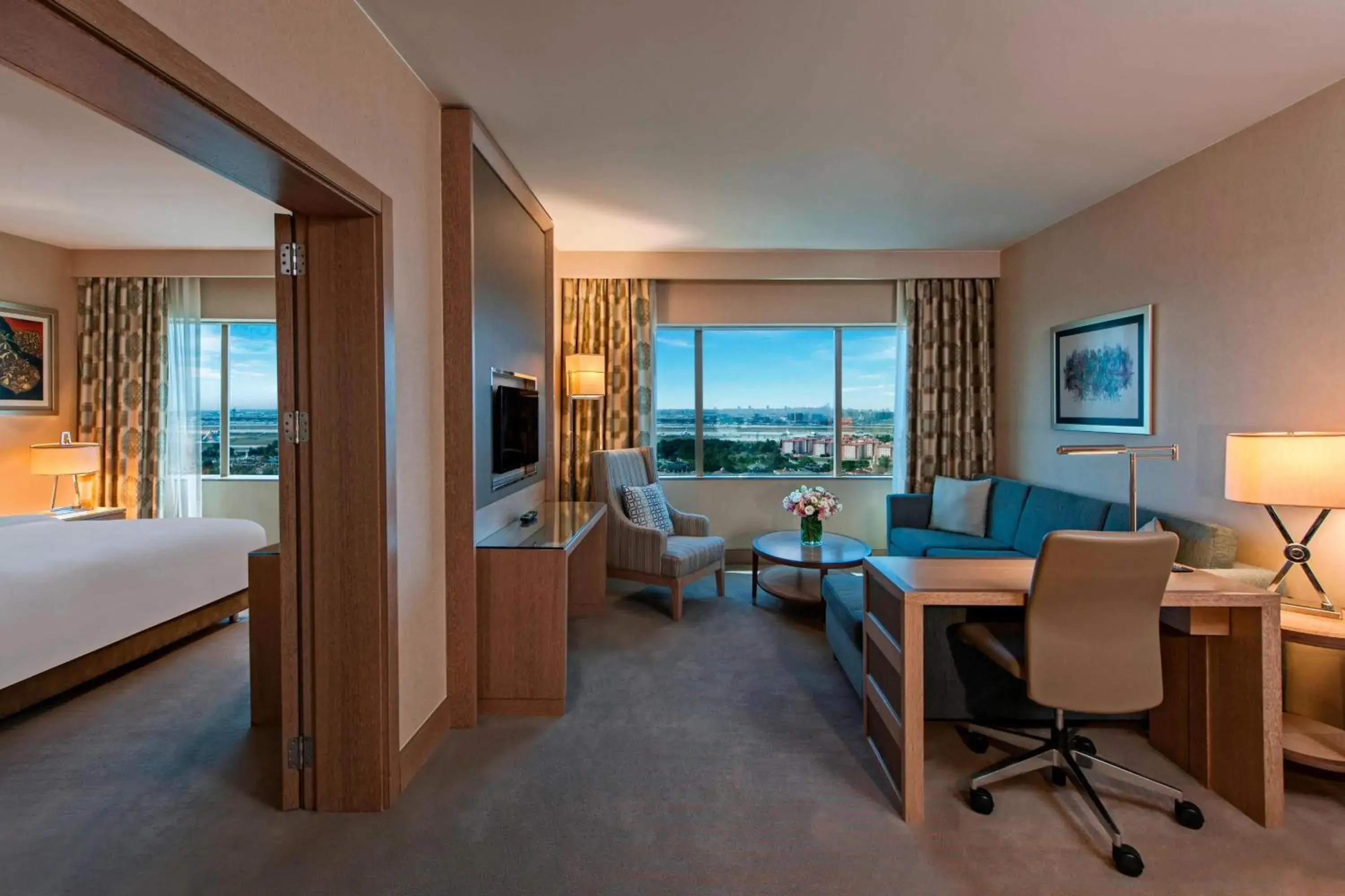 Marmara King Suite with Partial Sea View and Lounge Access in Renaissance Polat Istanbul Hotel Marmara King Suite with Partial Sea View and Lounge Access in Renaissance Polat Istanbul Hotel