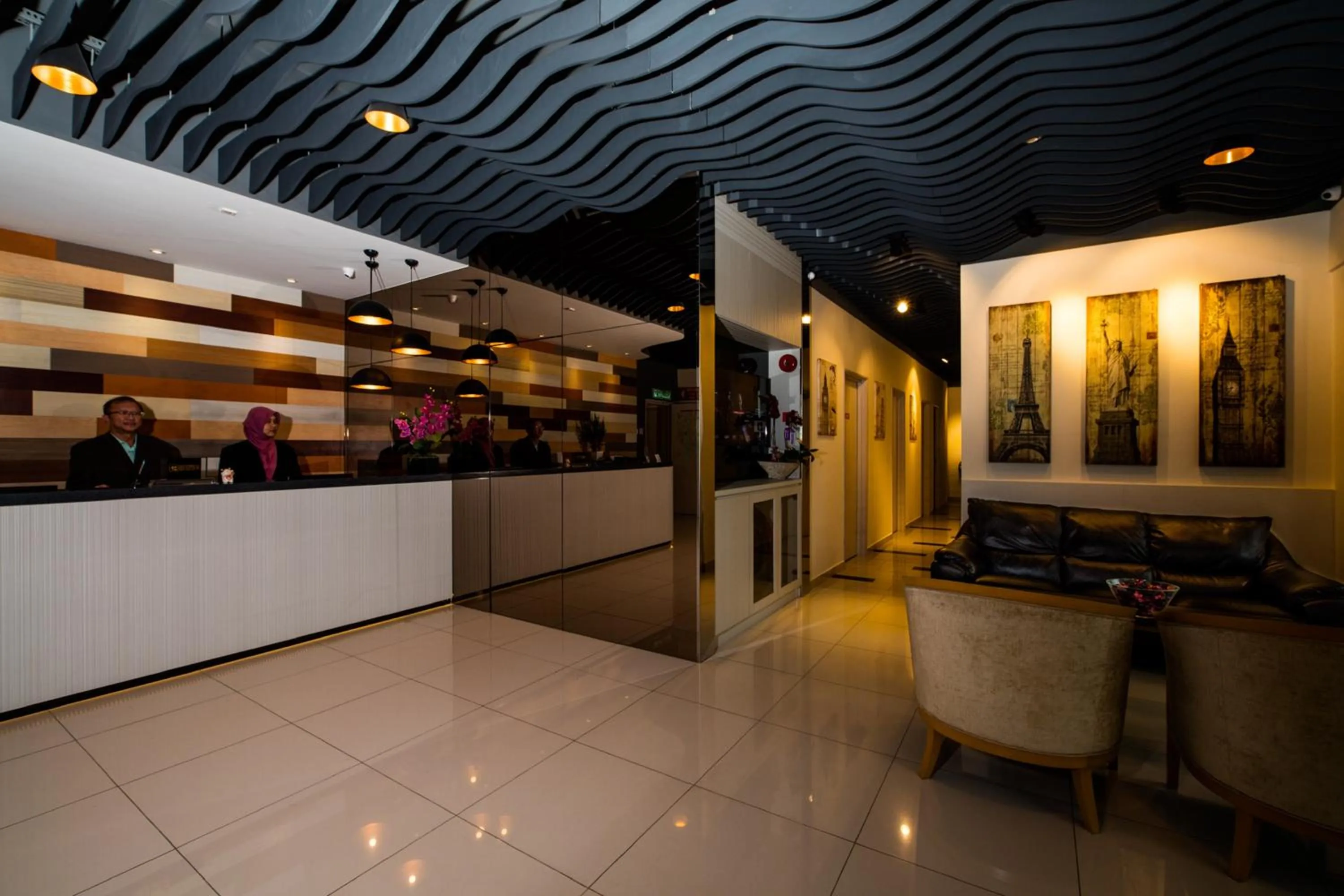 Lobby or reception in Hotel 138 @ Subang