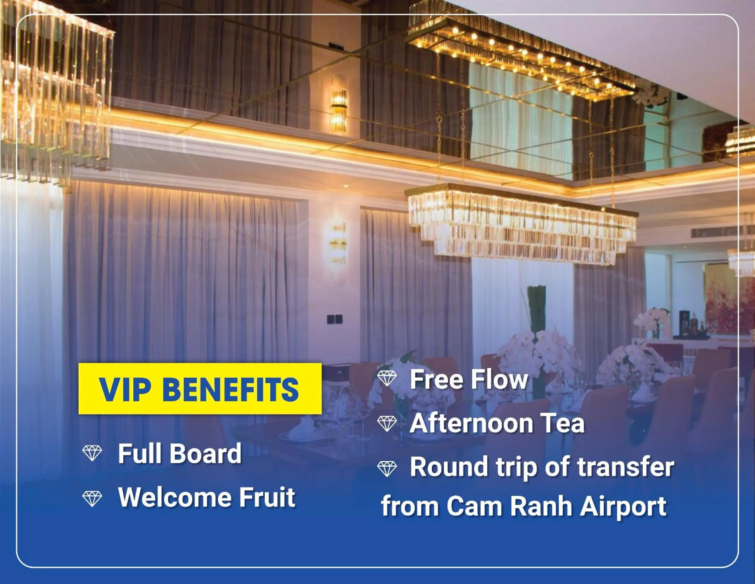 Guests in Diamond Bay Hotel