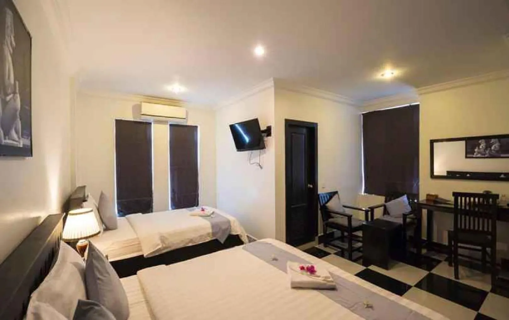 Bedroom, Bed in Rithy Rine Angkor Residence