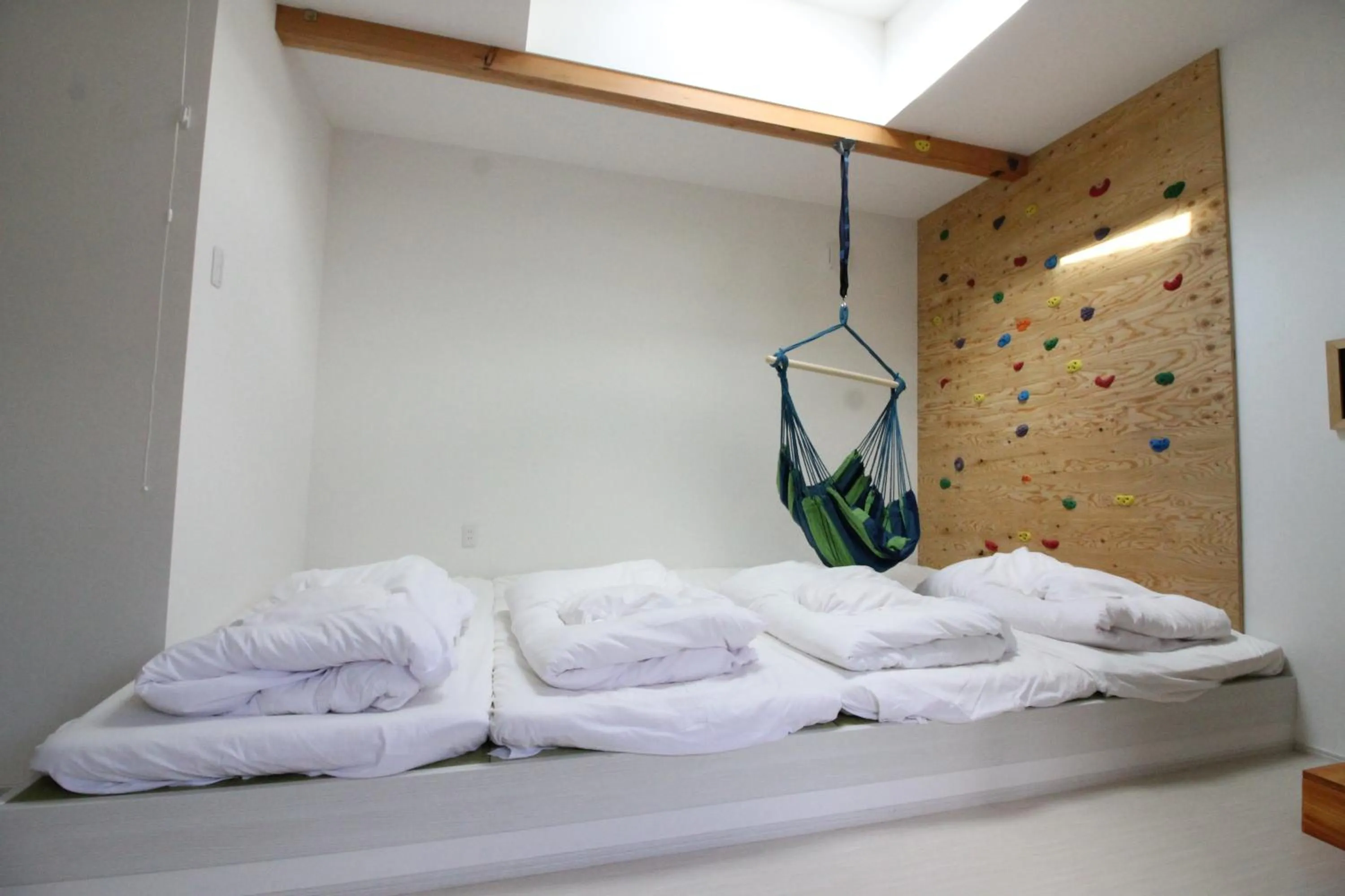 Photo of the whole room, Bed in Tomareru Himitsukichi L-Base