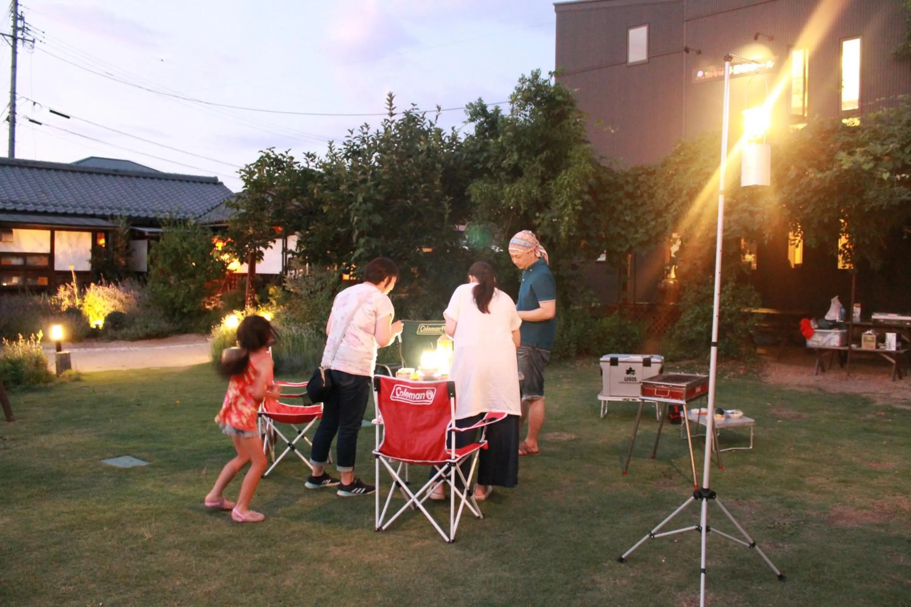 BBQ facilities in Tomareru Himitsukichi L-Base