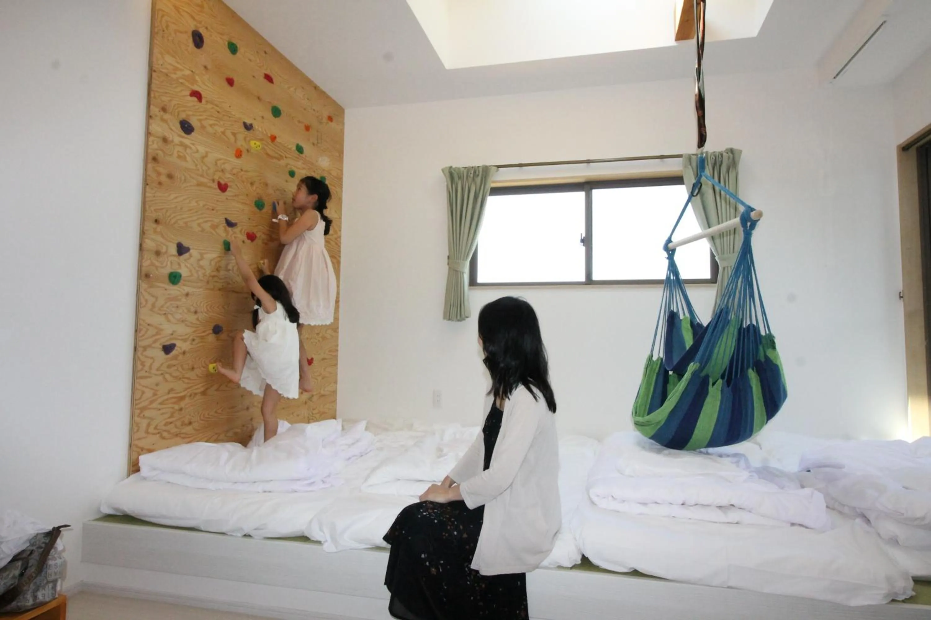 Photo of the whole room, Bed in Tomareru Himitsukichi L-Base