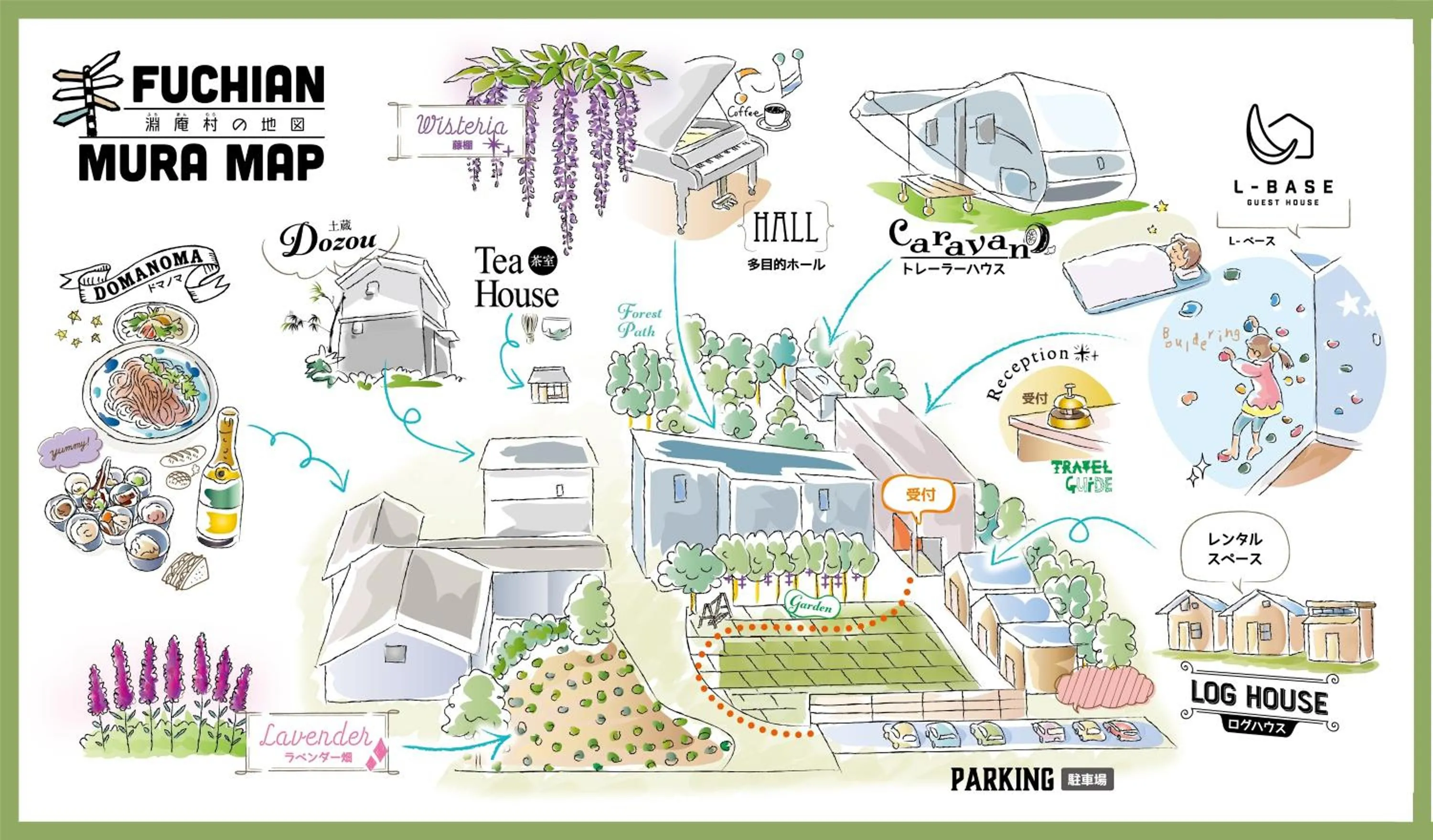 Property logo or sign in Tomareru Himitsukichi L-Base