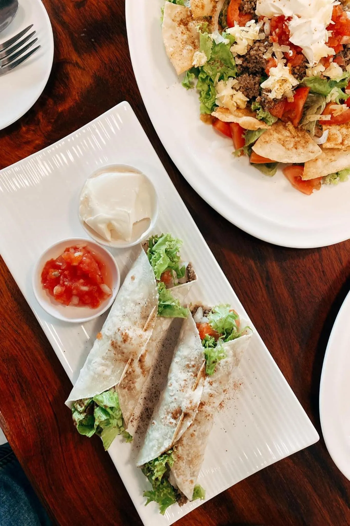 Food close-up in Pilgrim's Kitchen & Inn