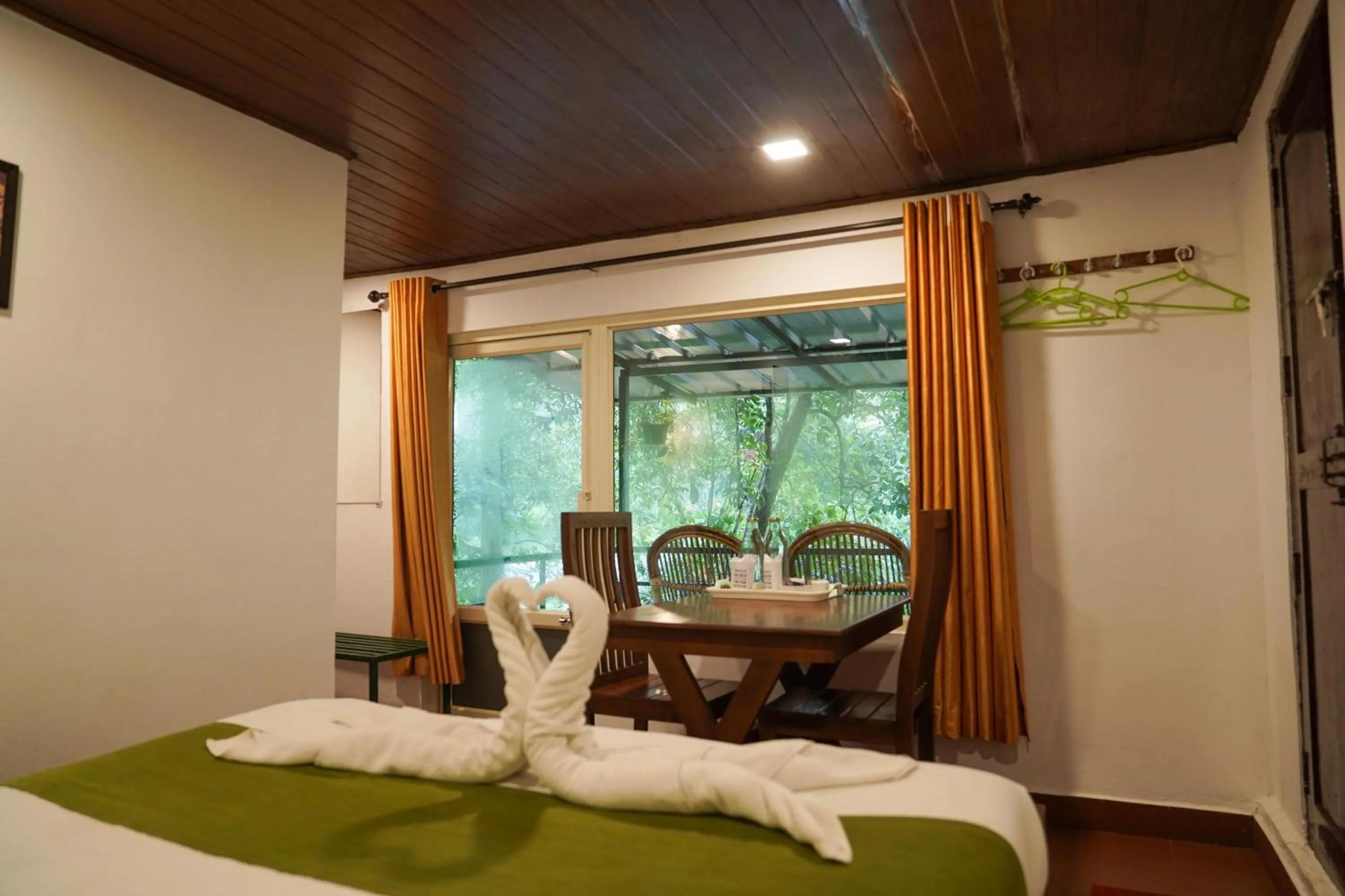 Bed in Ela Ecoland Nature Retreat