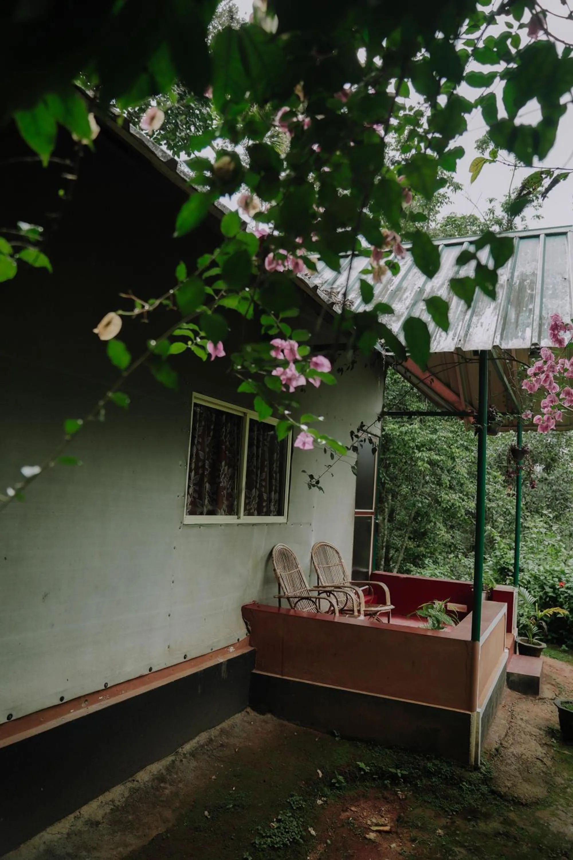 Patio in Ela Ecoland Nature Retreat