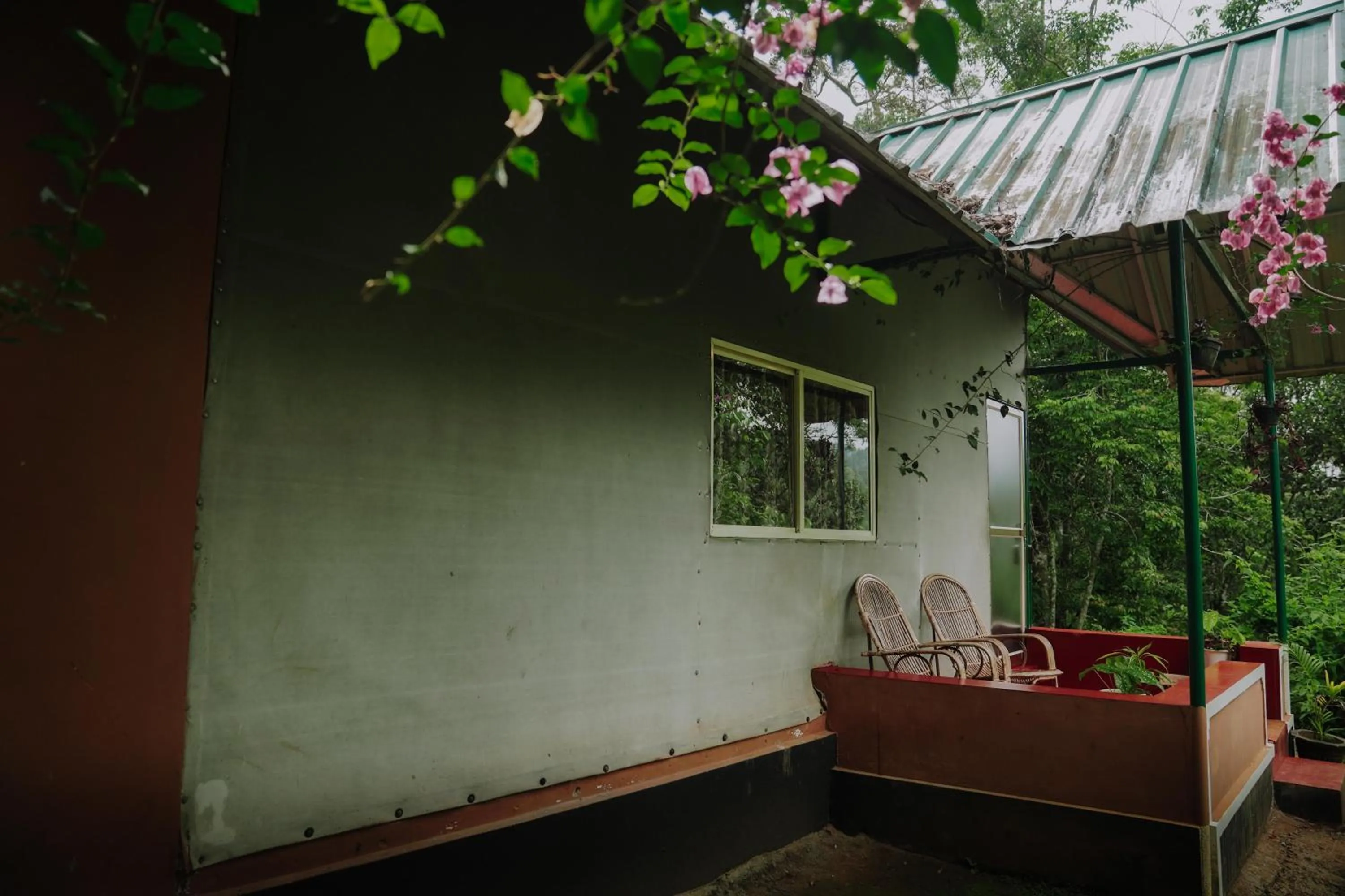 Patio in Ela Ecoland Nature Retreat