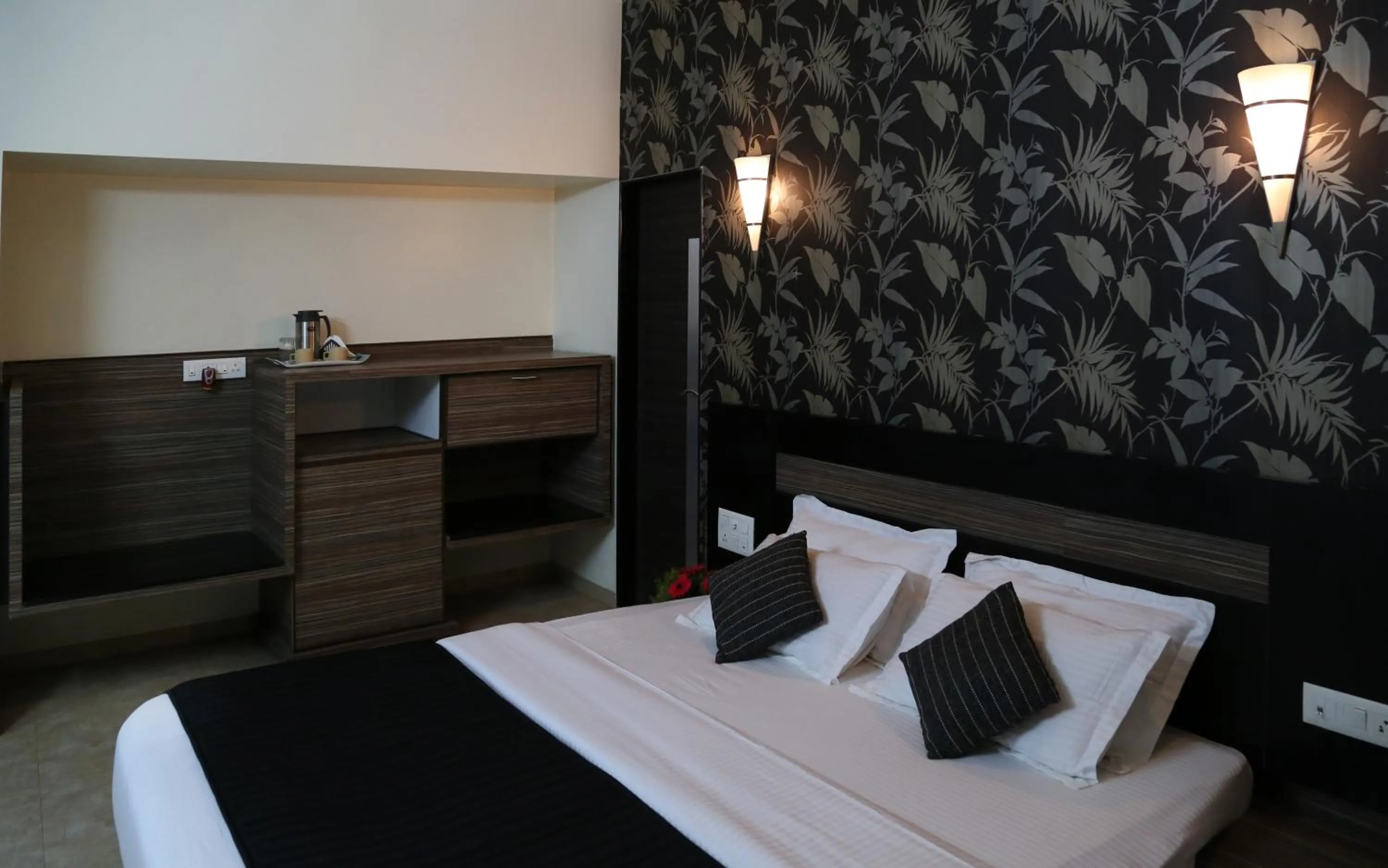 Bed in Hotel The Leaf