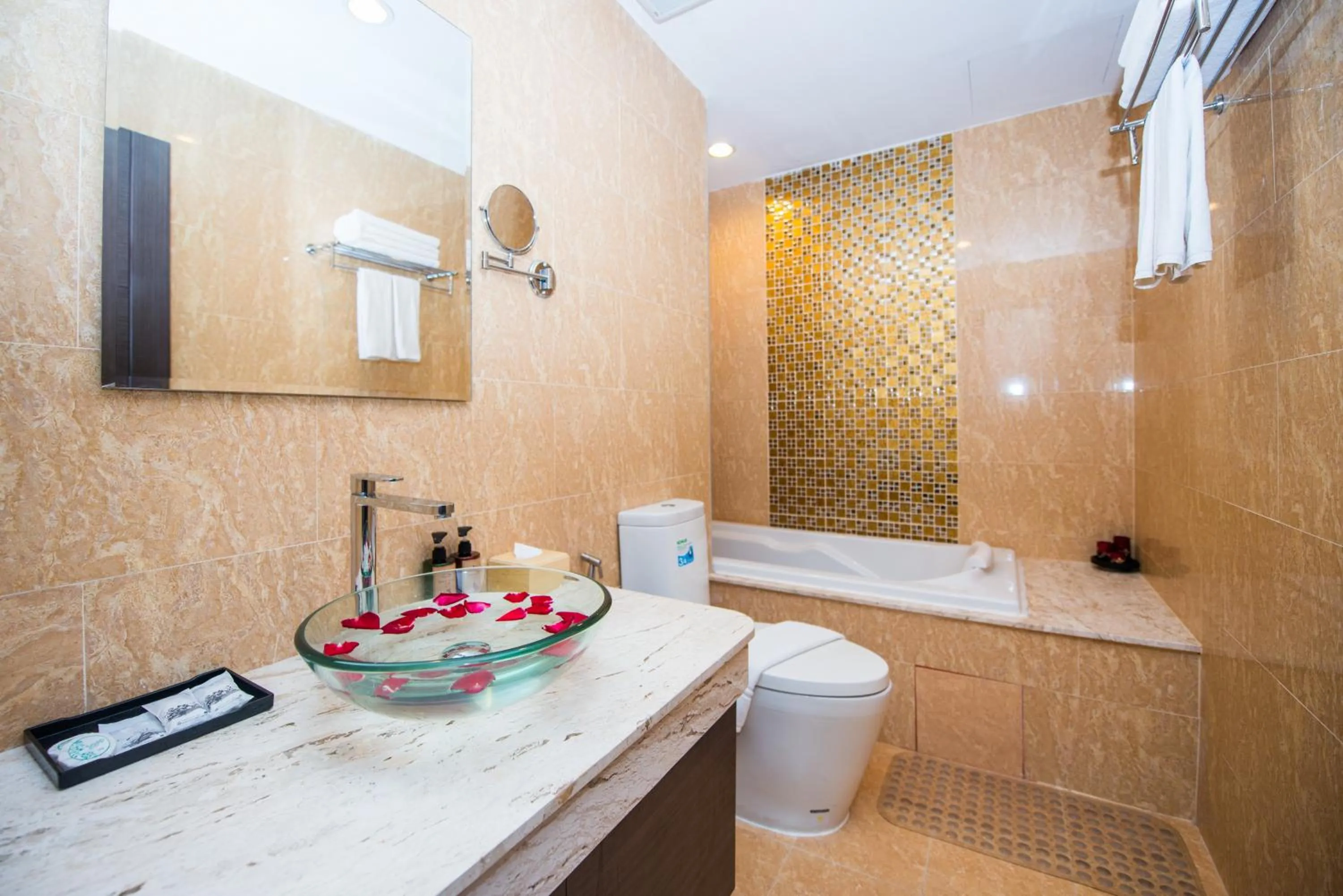 Bathroom in Tetris Hotel