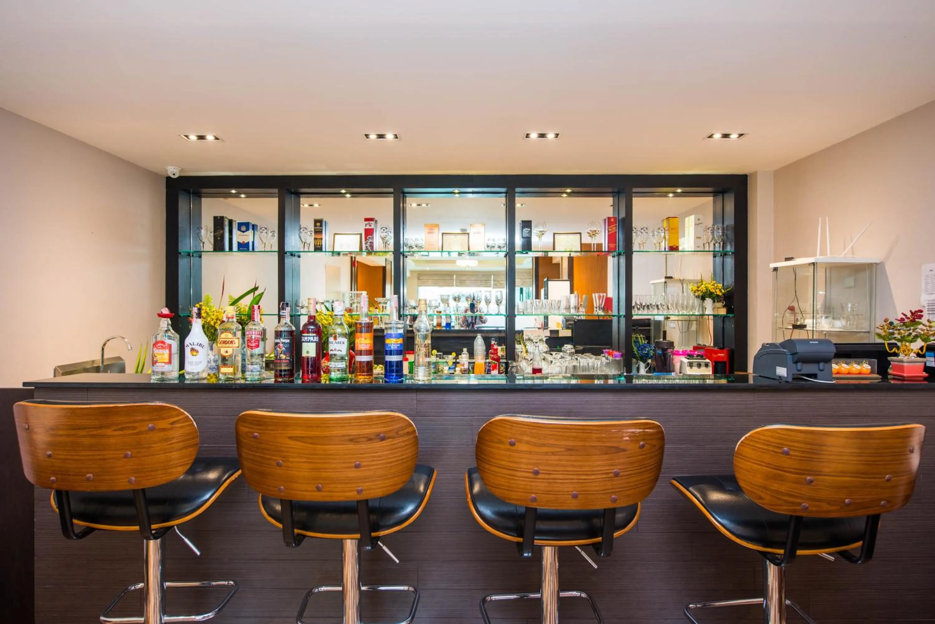 Lounge or bar in Tetris Hotel