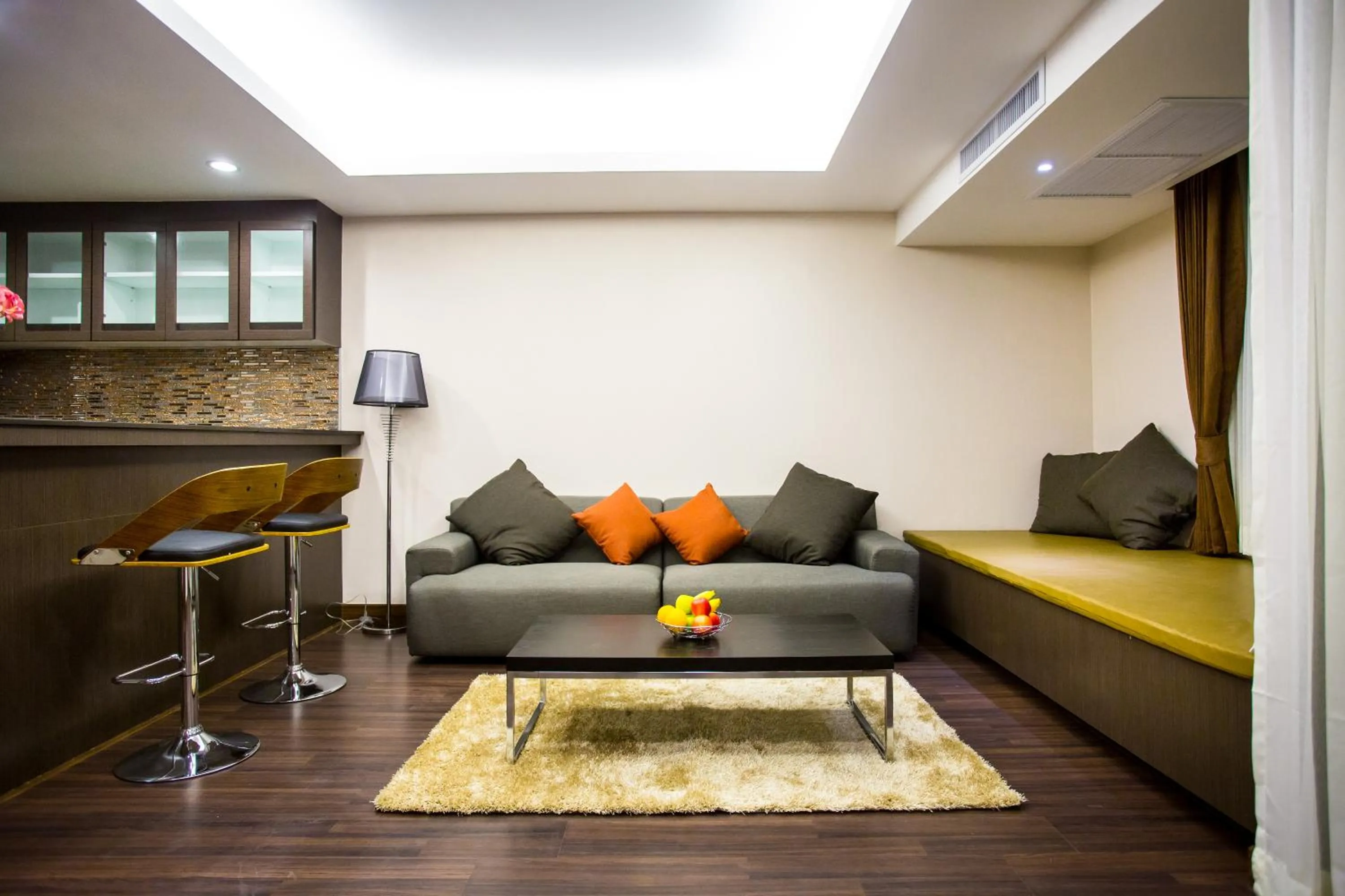 Living room in Tetris Hotel