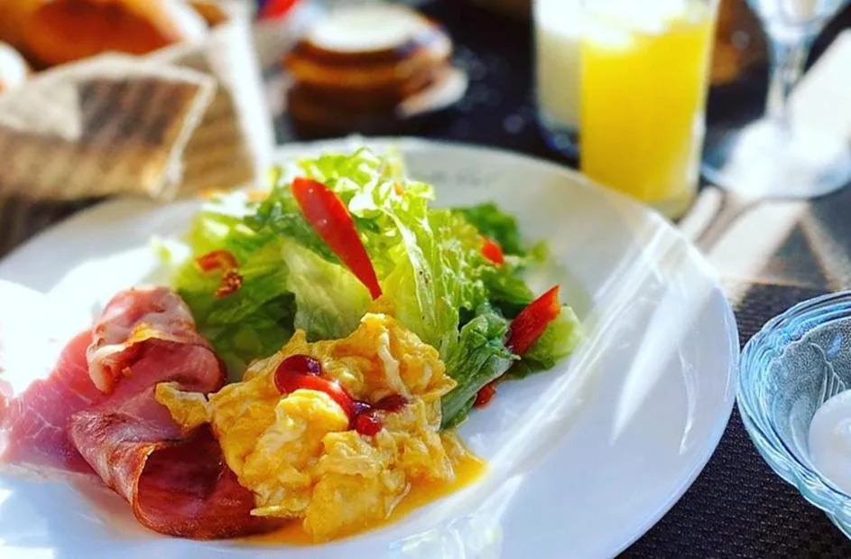 Breakfast in La Forest De Nome Karuizawa