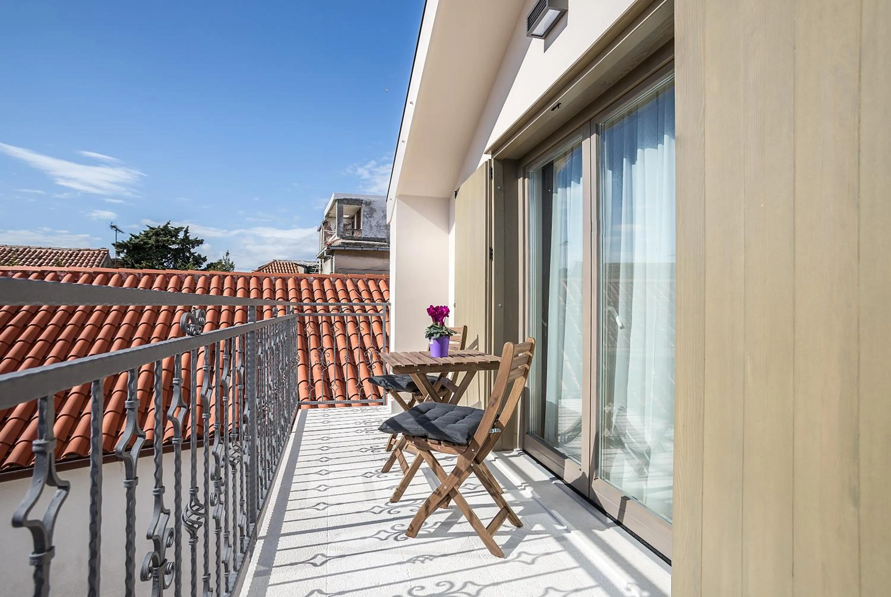 Balcony/Terrace in Splendida Palace