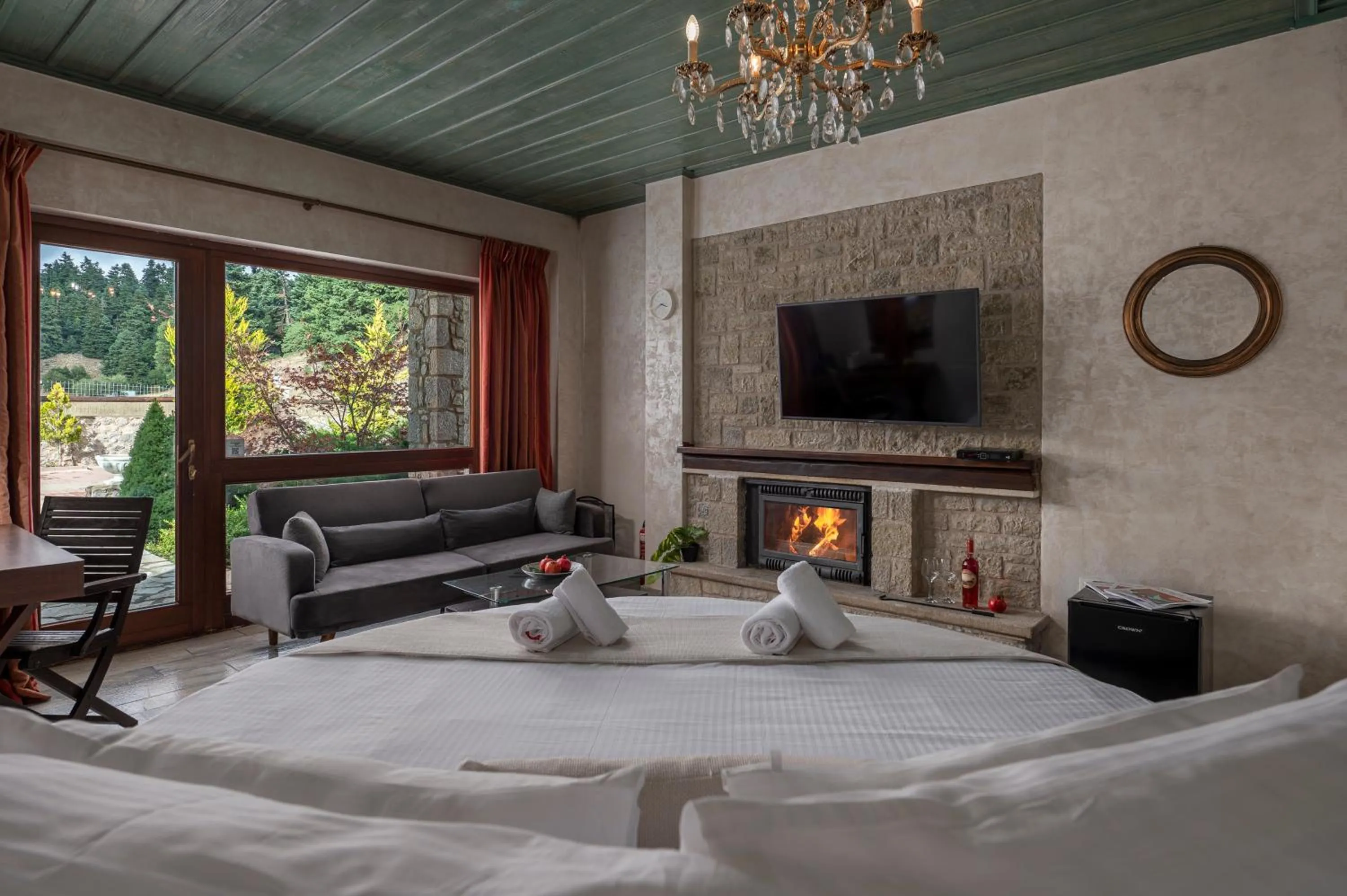 Bed in ViP Chalet 4 Seasons