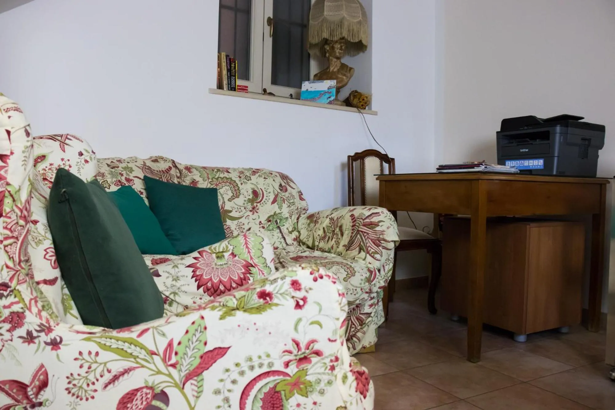 Communal lounge/ TV room in B&B I Licutiani