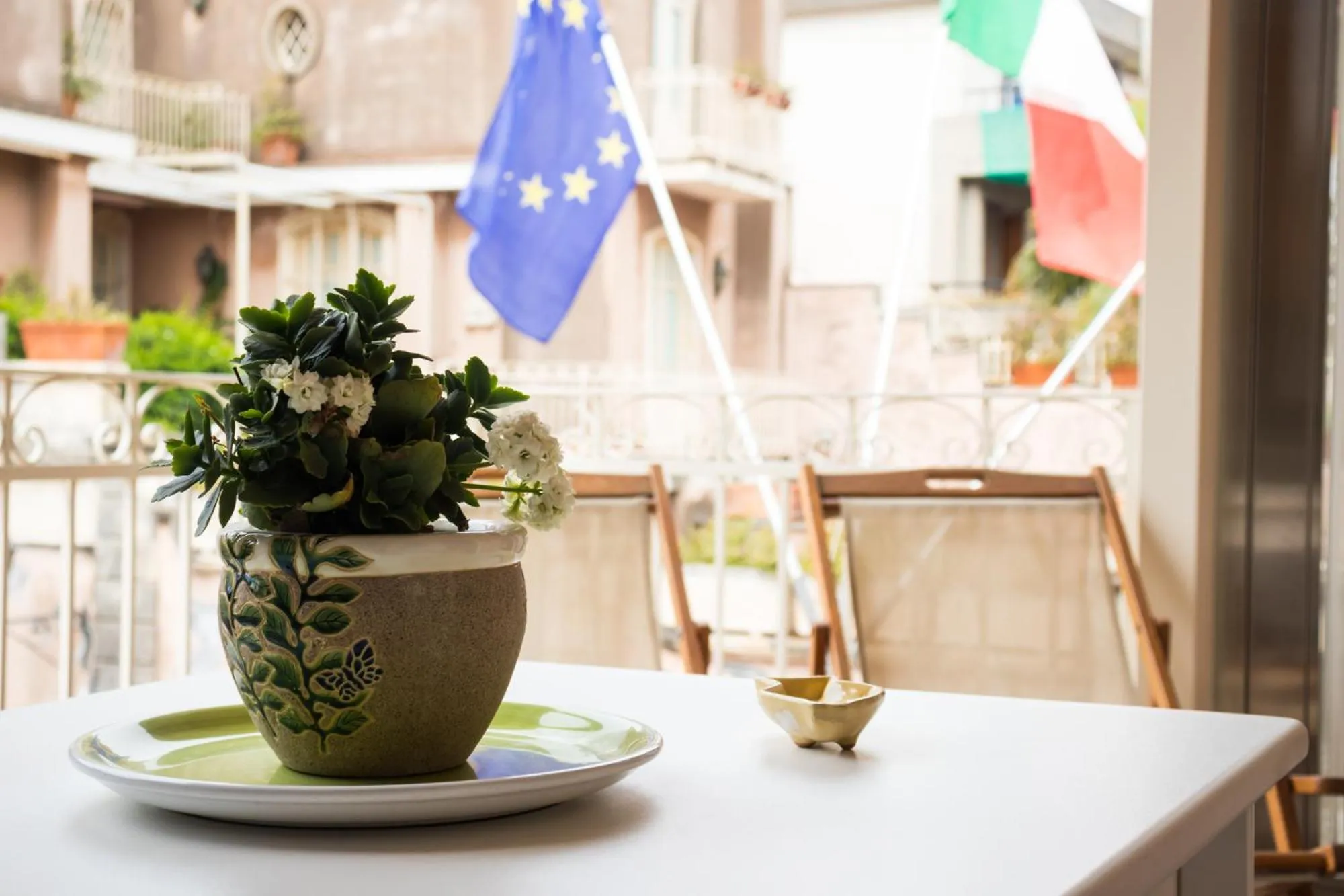 Balcony/Terrace in B&B I Licutiani