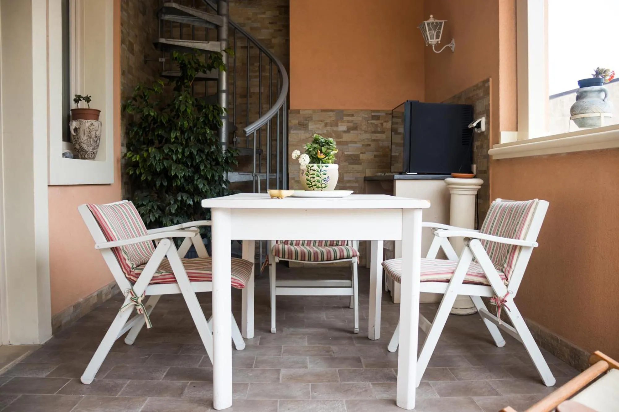 Balcony/Terrace in B&B I Licutiani