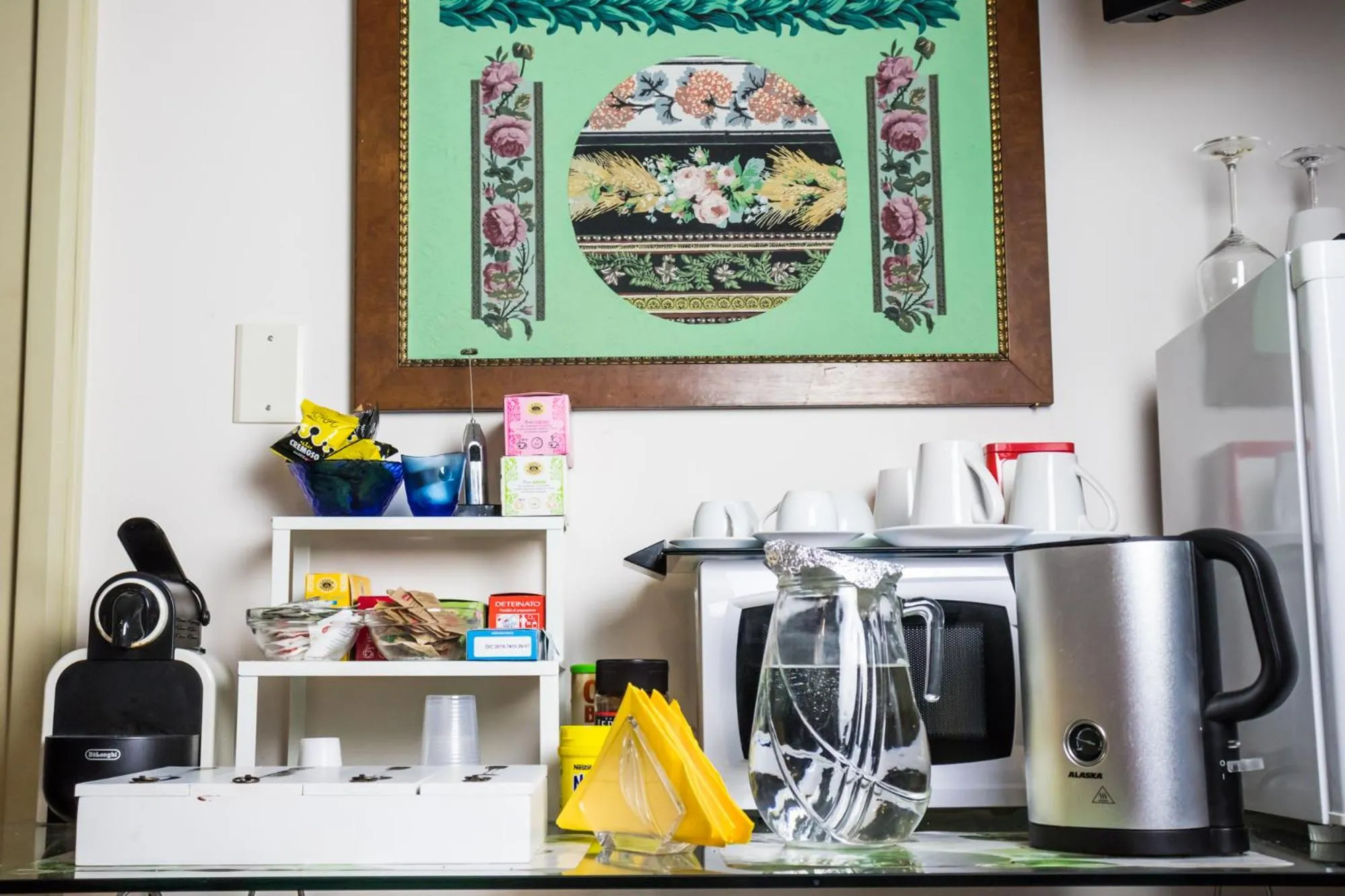 Coffee/tea facilities in B&B I Licutiani