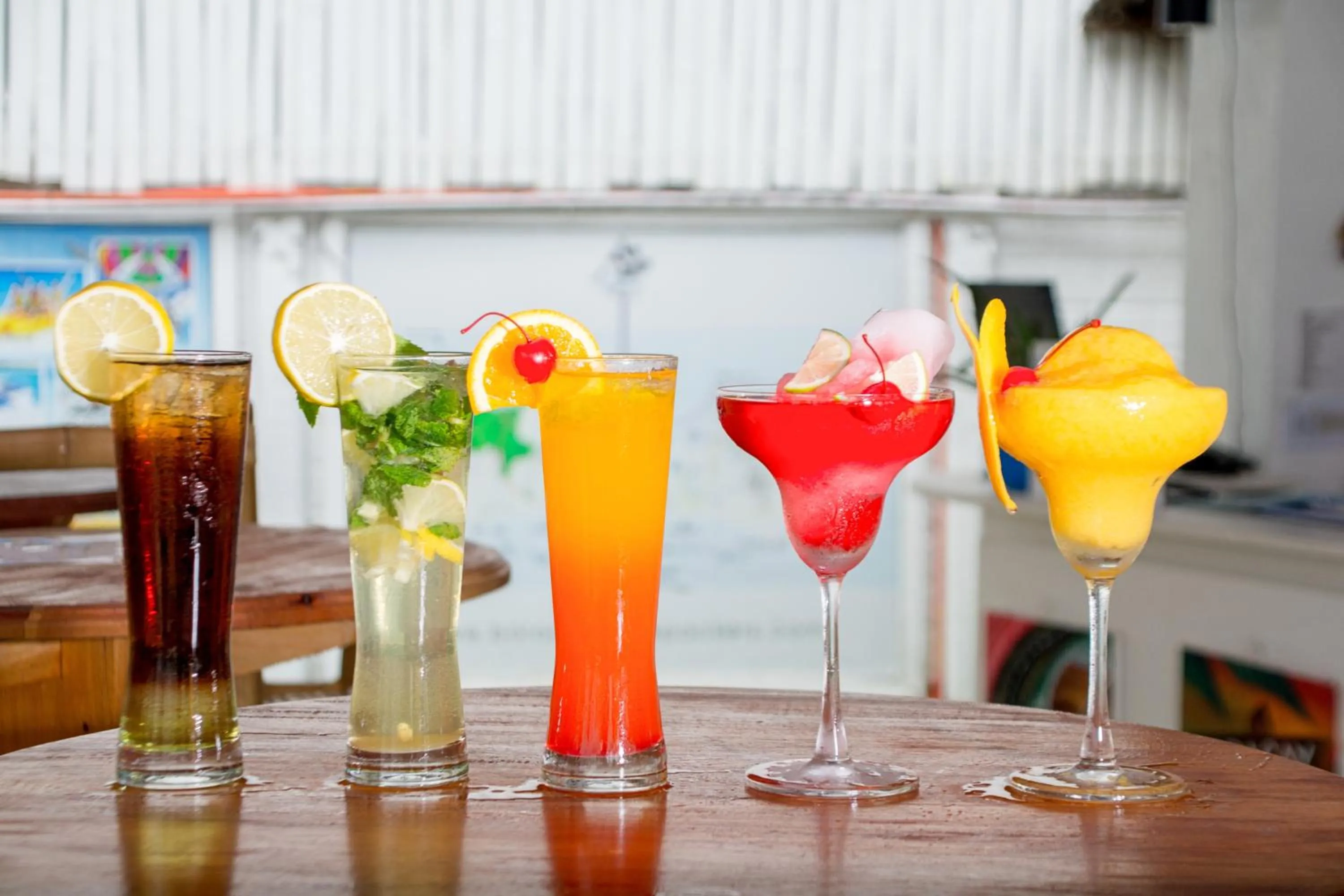 Drinks in Boracay Backpackers