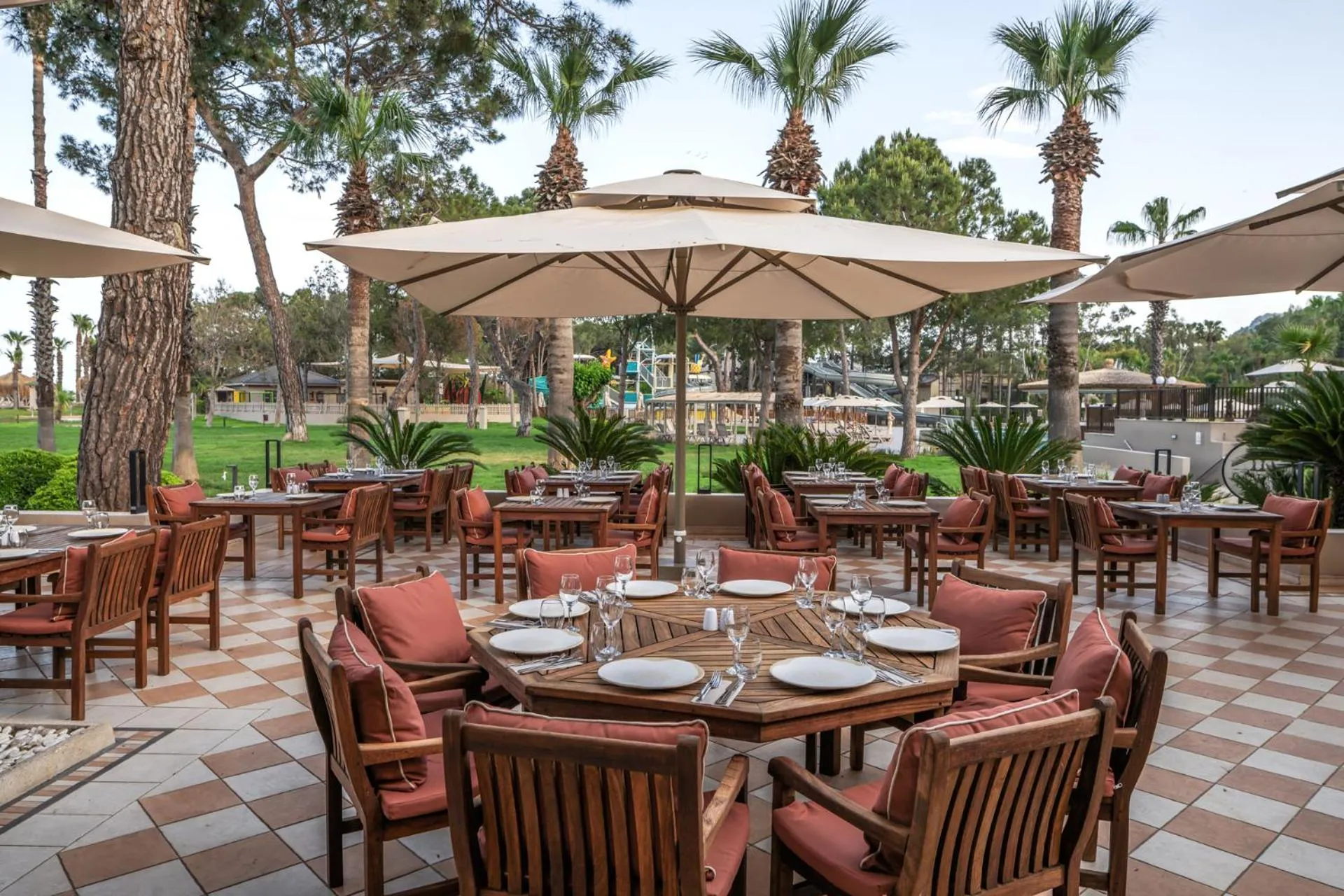 Patio in Balmy Foresta