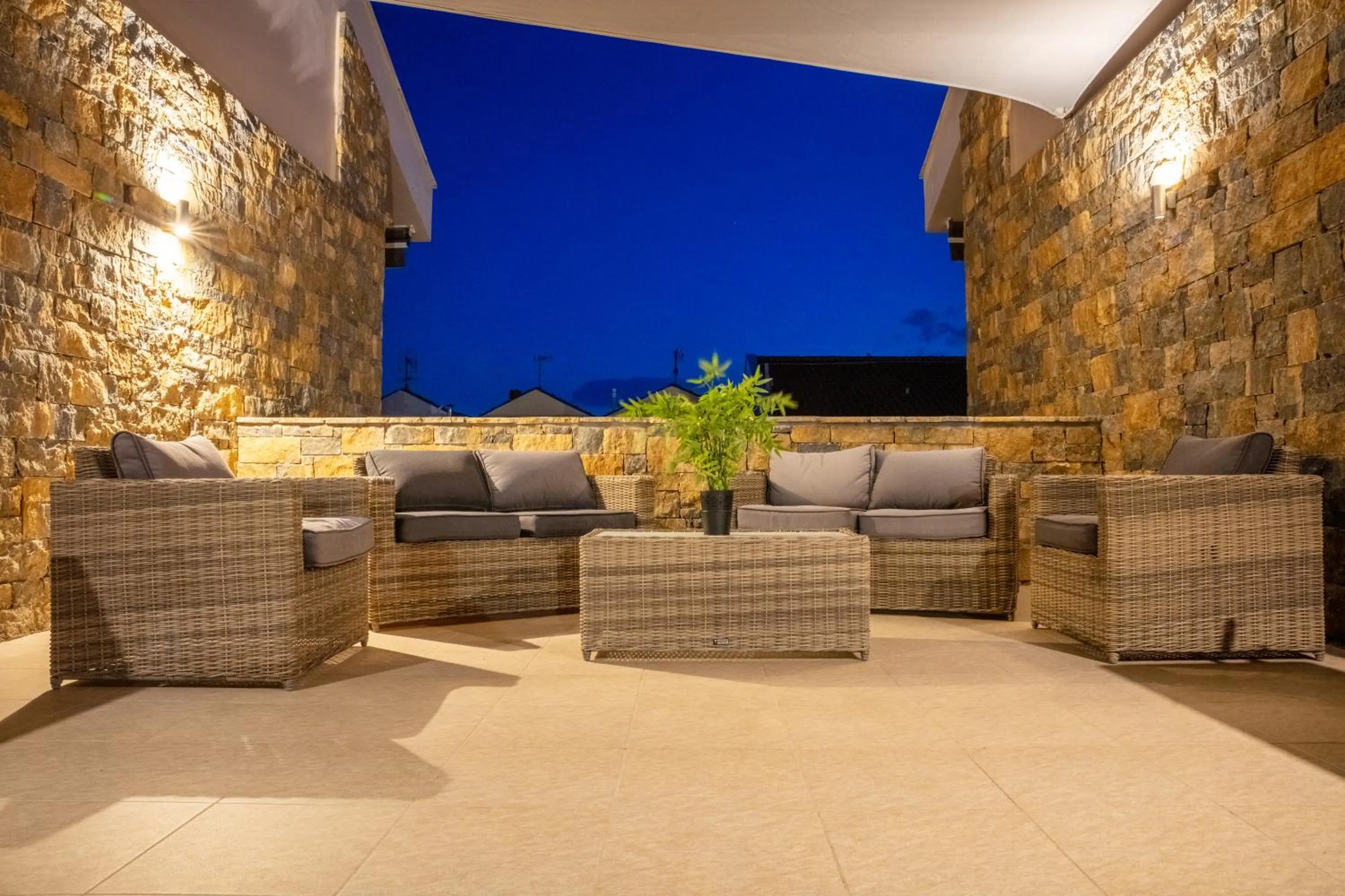 Patio in Royalty Suites Seaside