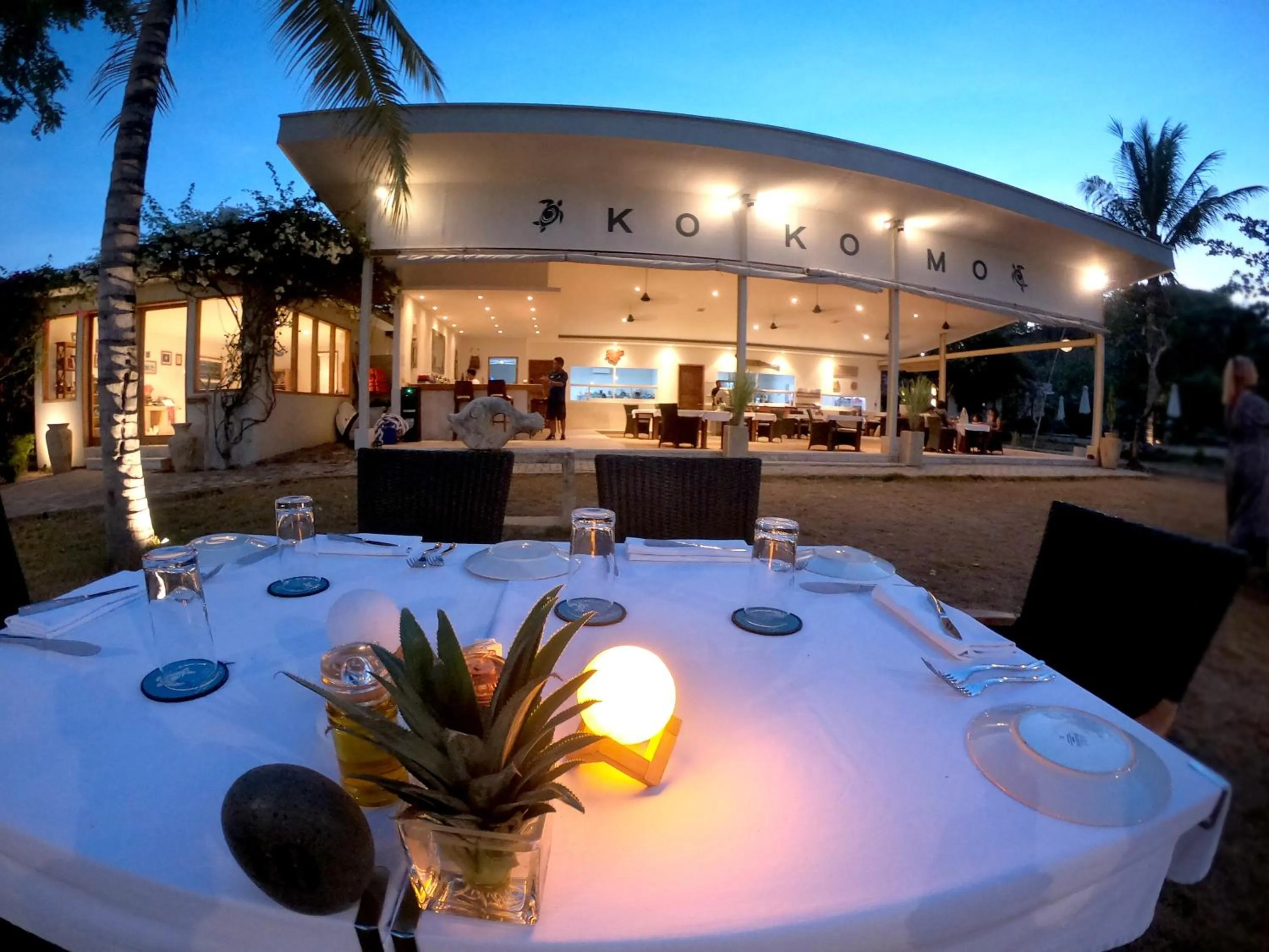 Restaurant/places to eat in Kokomo Resort Gili Gede
